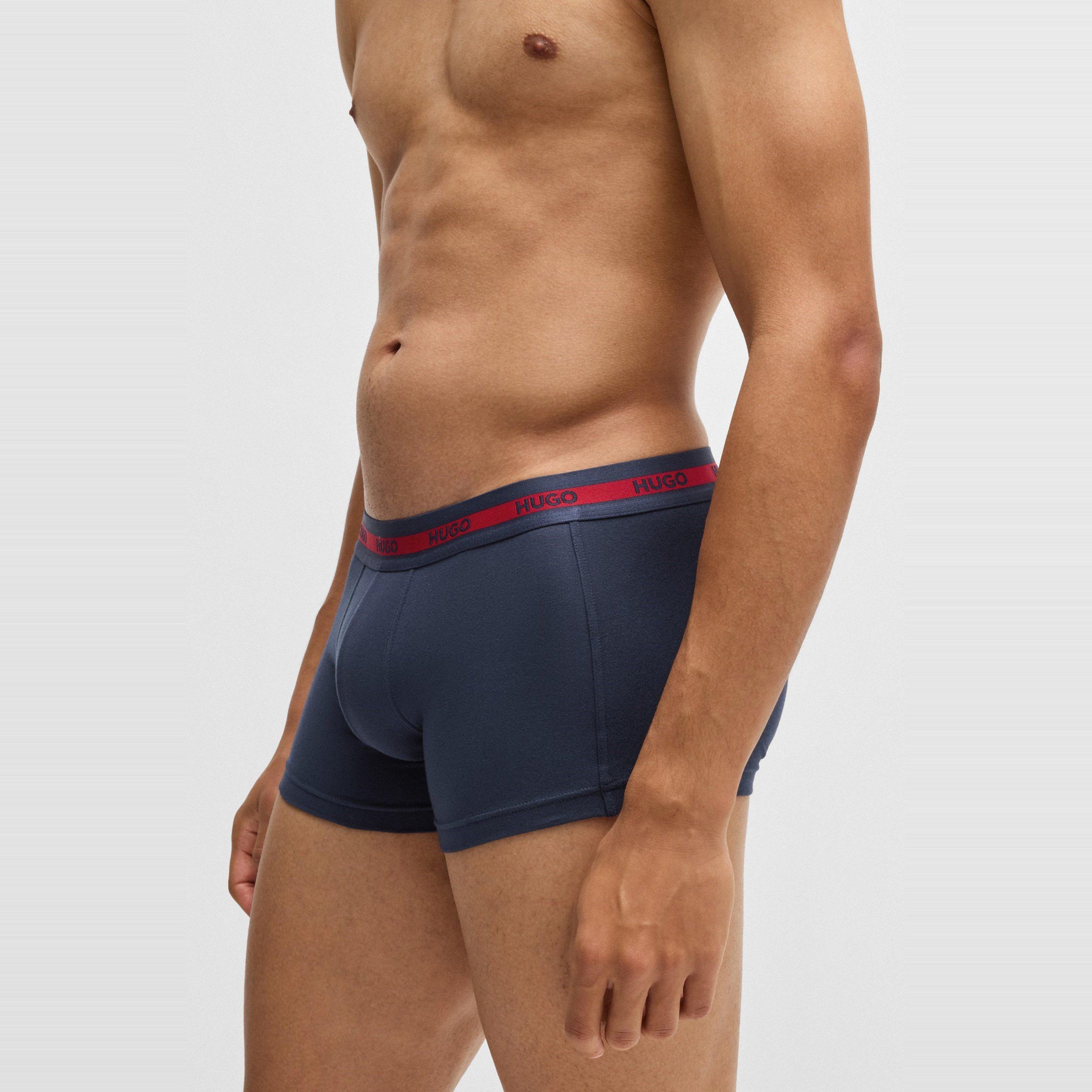 Navy - Hugo - Original 3 Pack Boxers - 2