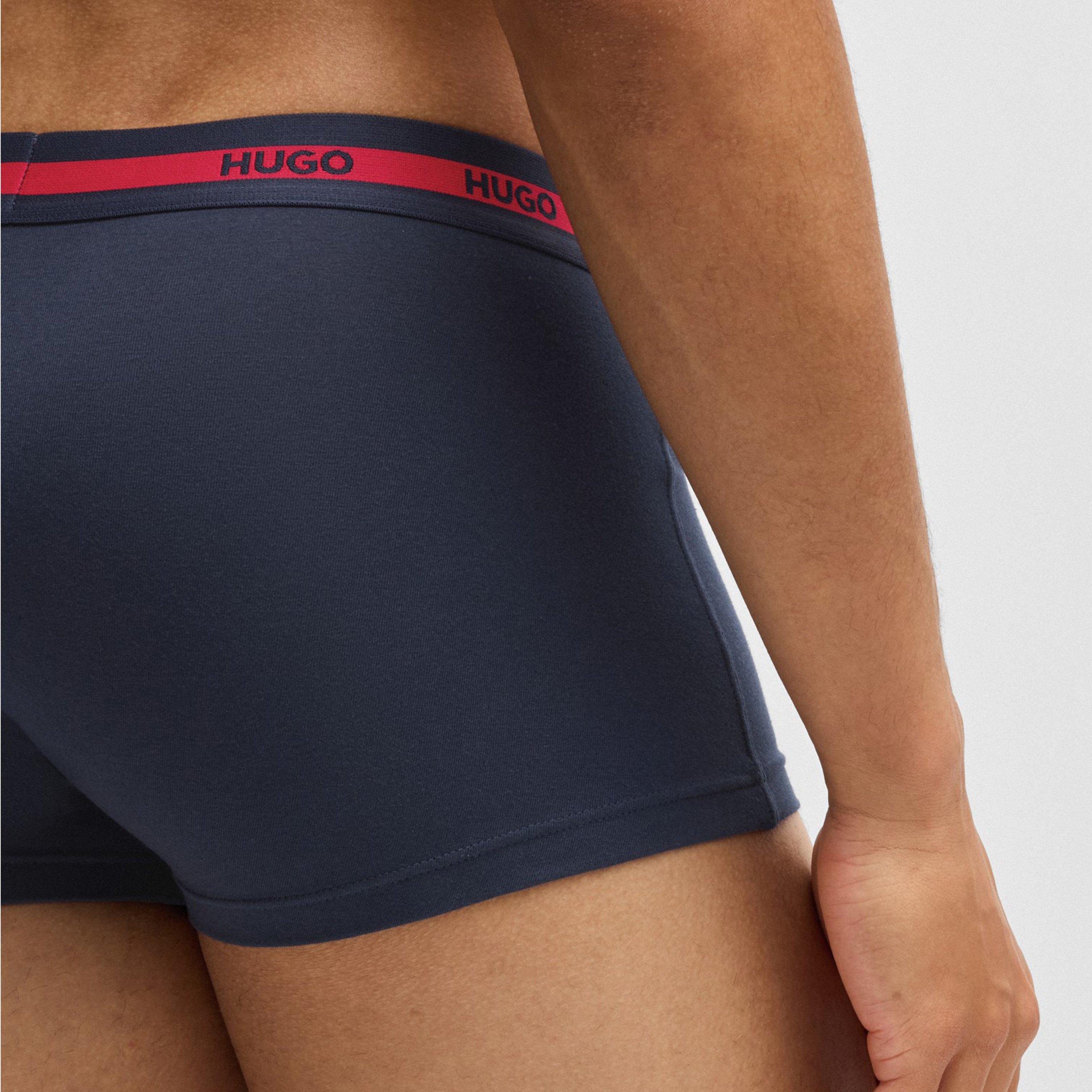 Navy - Hugo - Original 3 Pack Boxers - 4