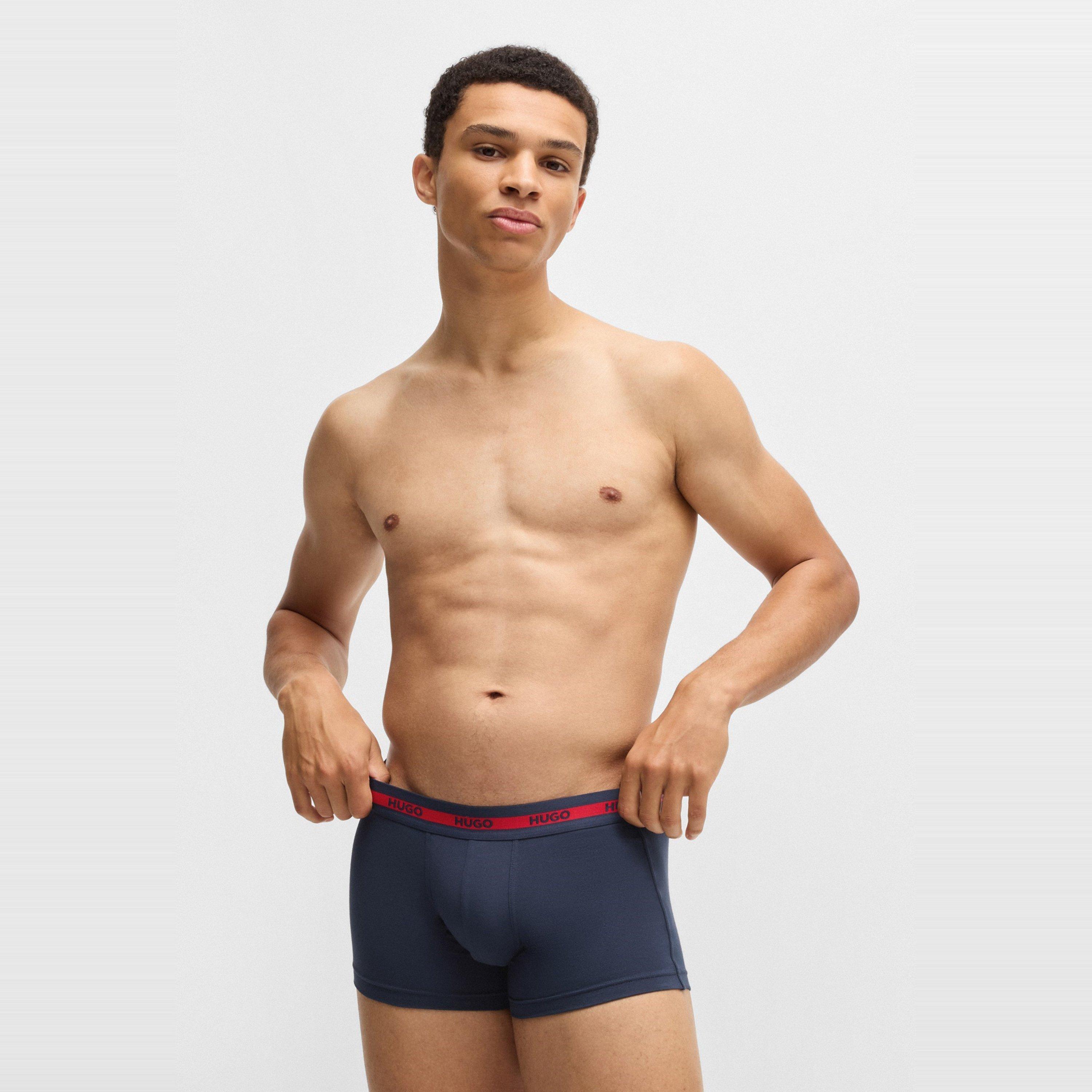 Navy - Hugo - Original 3 Pack Boxers - 5
