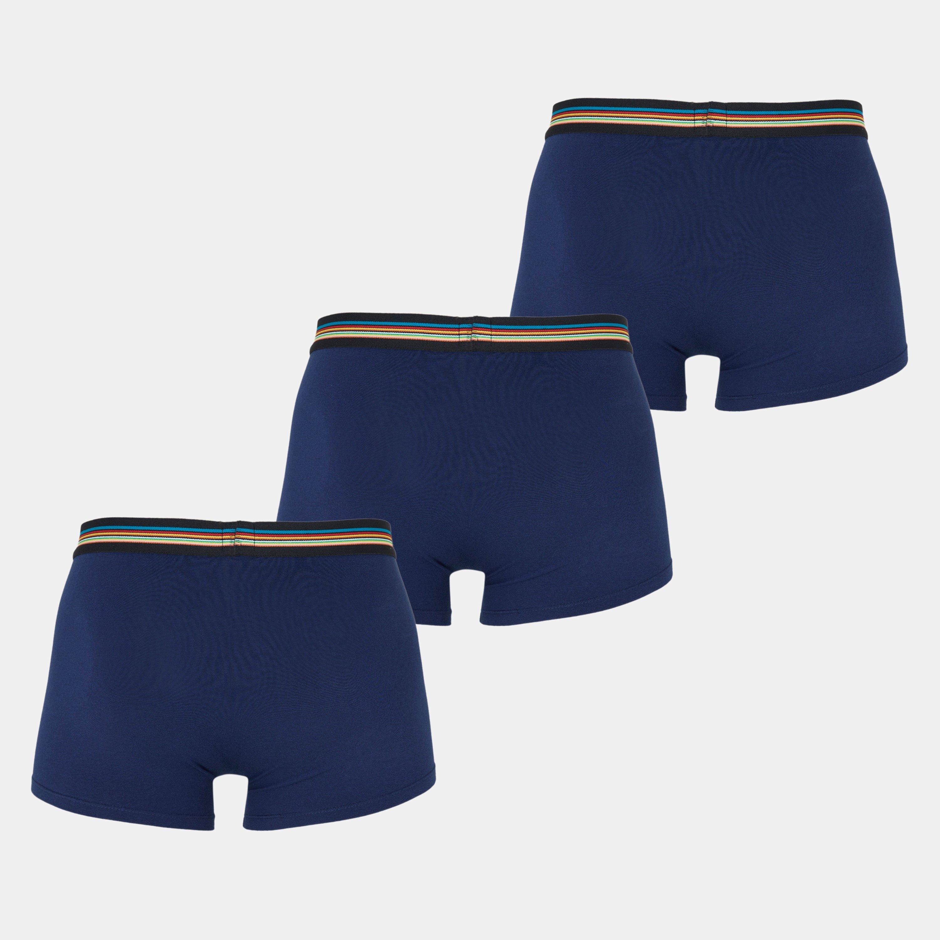 Blue 47 - Paul Smith - 3-Pack Signature Stripe Waistband Boxer Briefs - 2