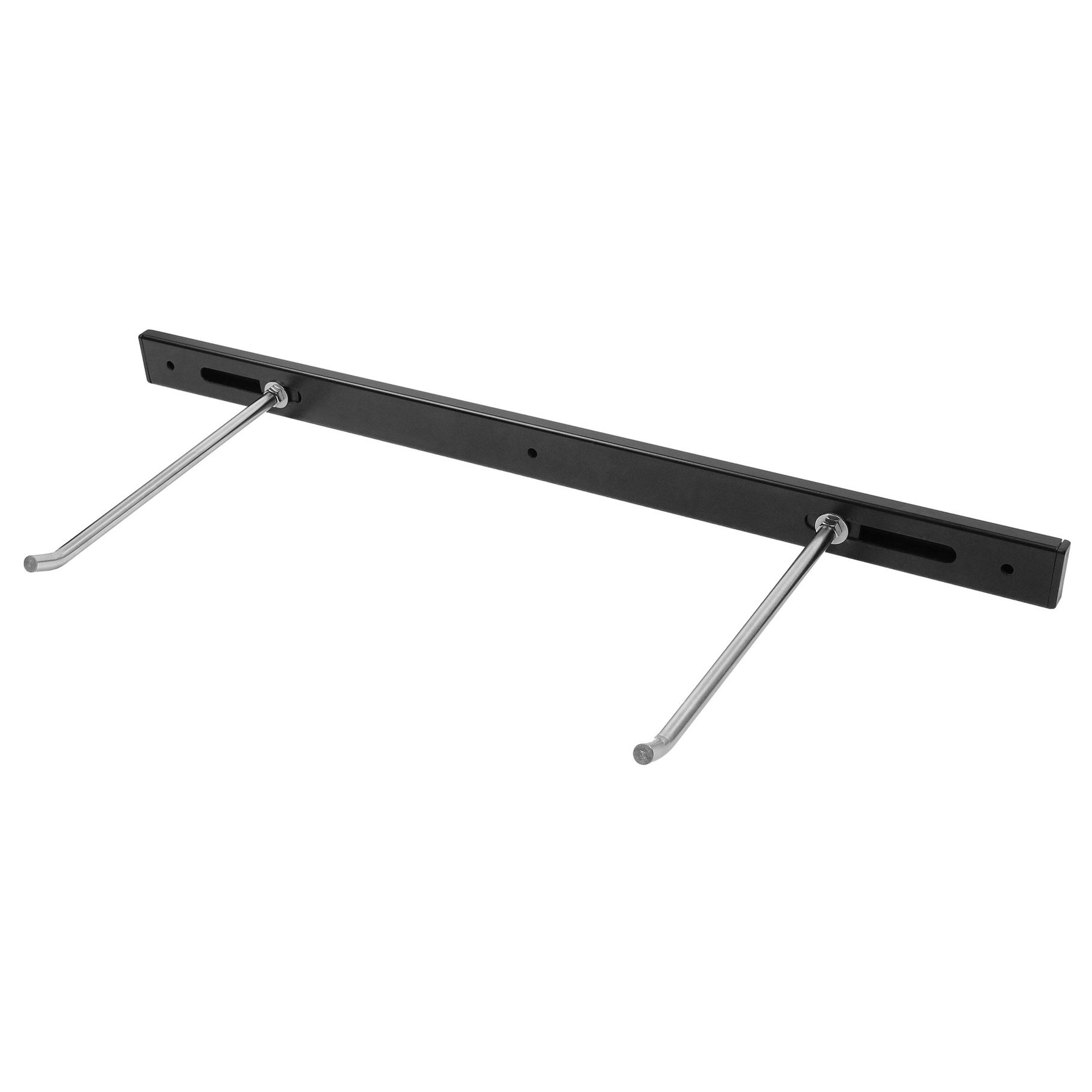Black - Fitness-Mad - Exercise Mat Rack for Eyelet Mats - 1
