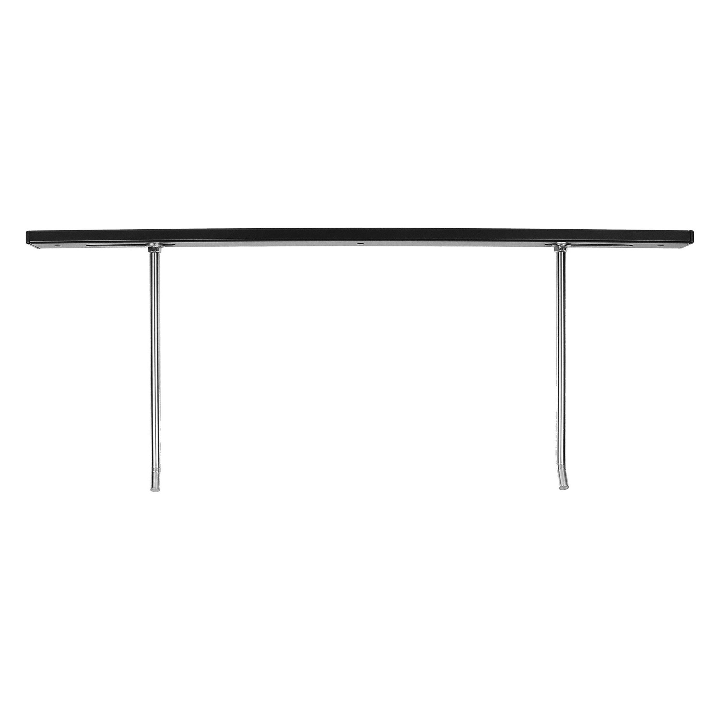 Black - Fitness-Mad - Exercise Mat Rack for Eyelet Mats - 2