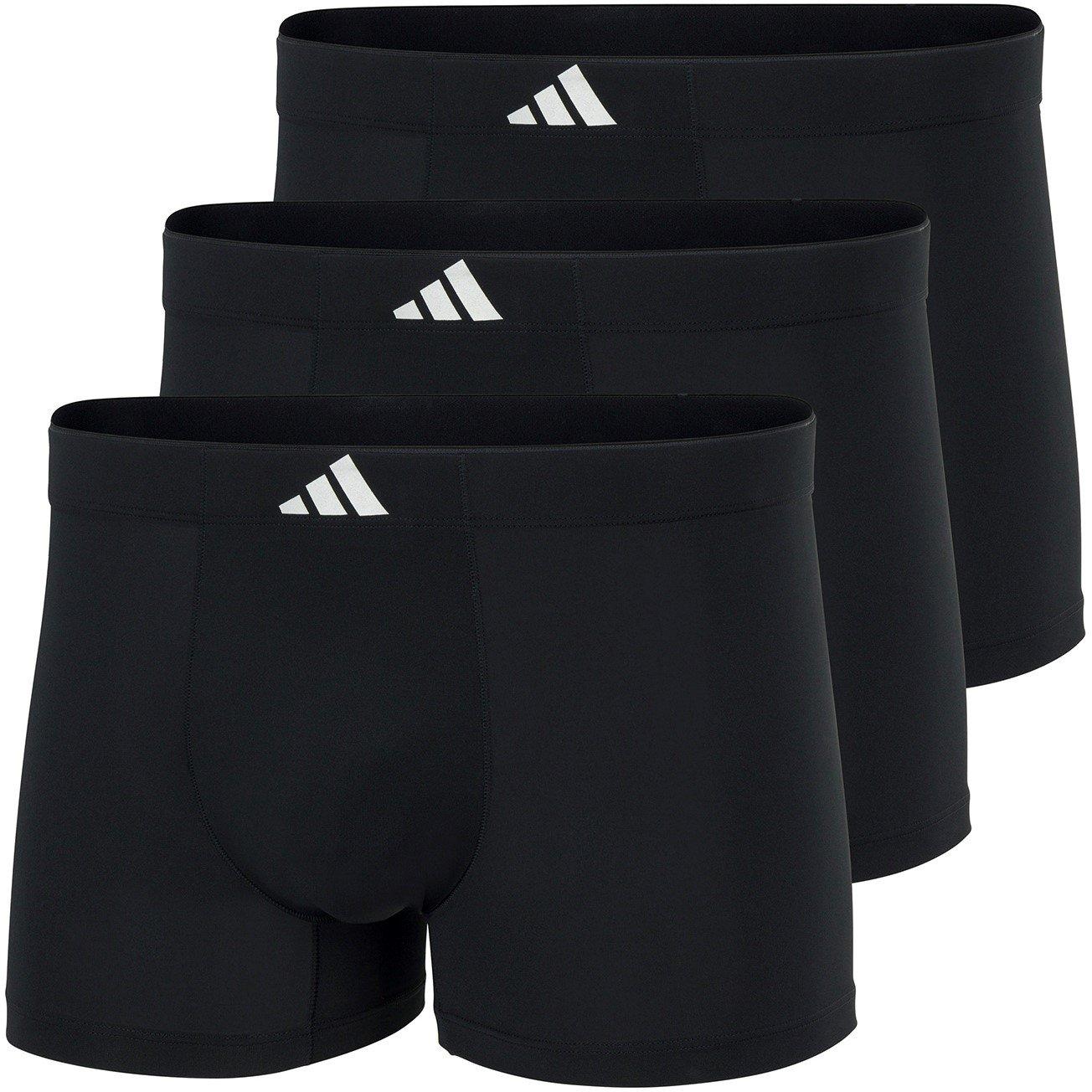 Black - adidas - Adidas Active Flex cotton trunks (3PK) - 1