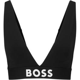 Boss Logo Padded Triangle Bra