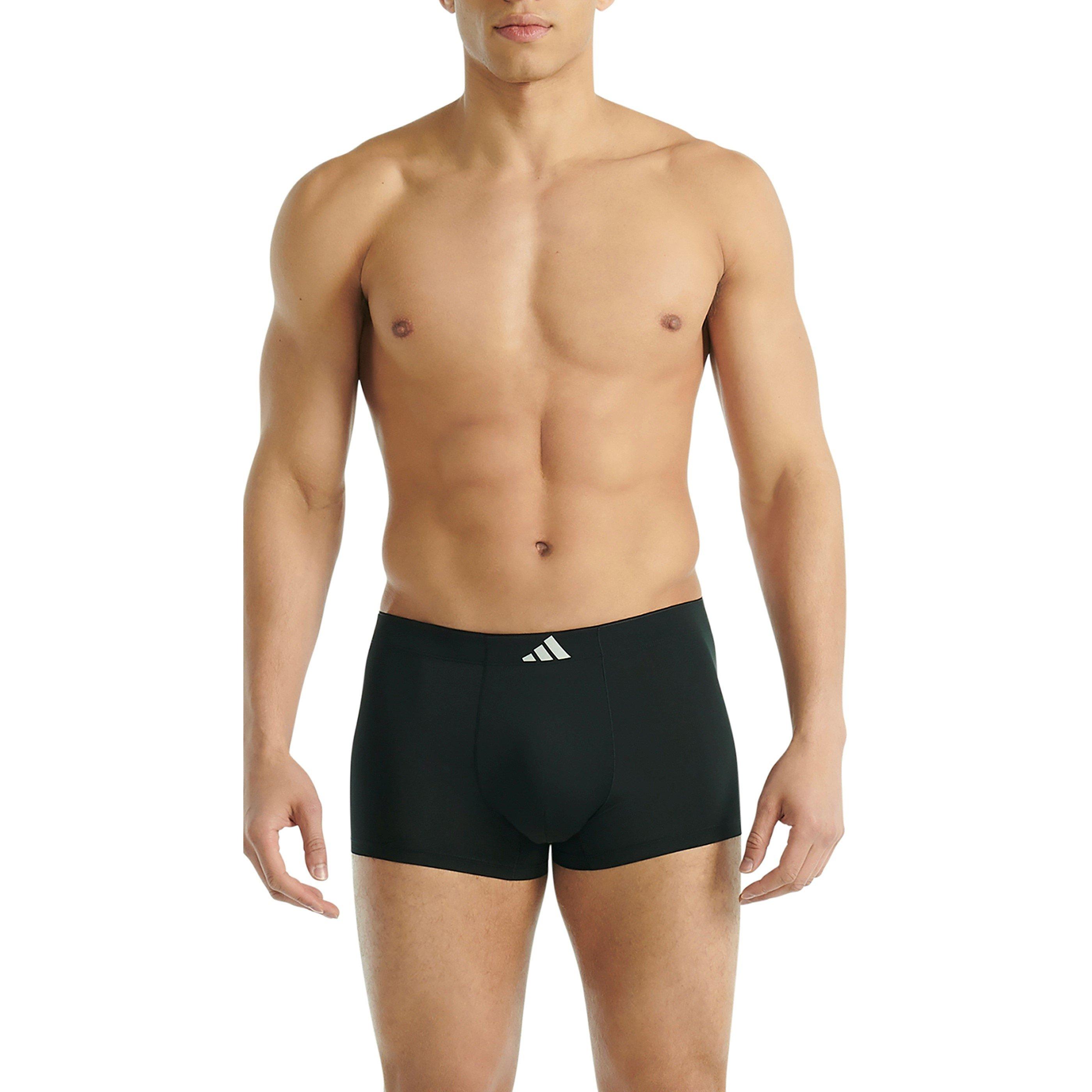 Crna - adidas - Adidas Active Flex cotton trunks (3PK) - 2