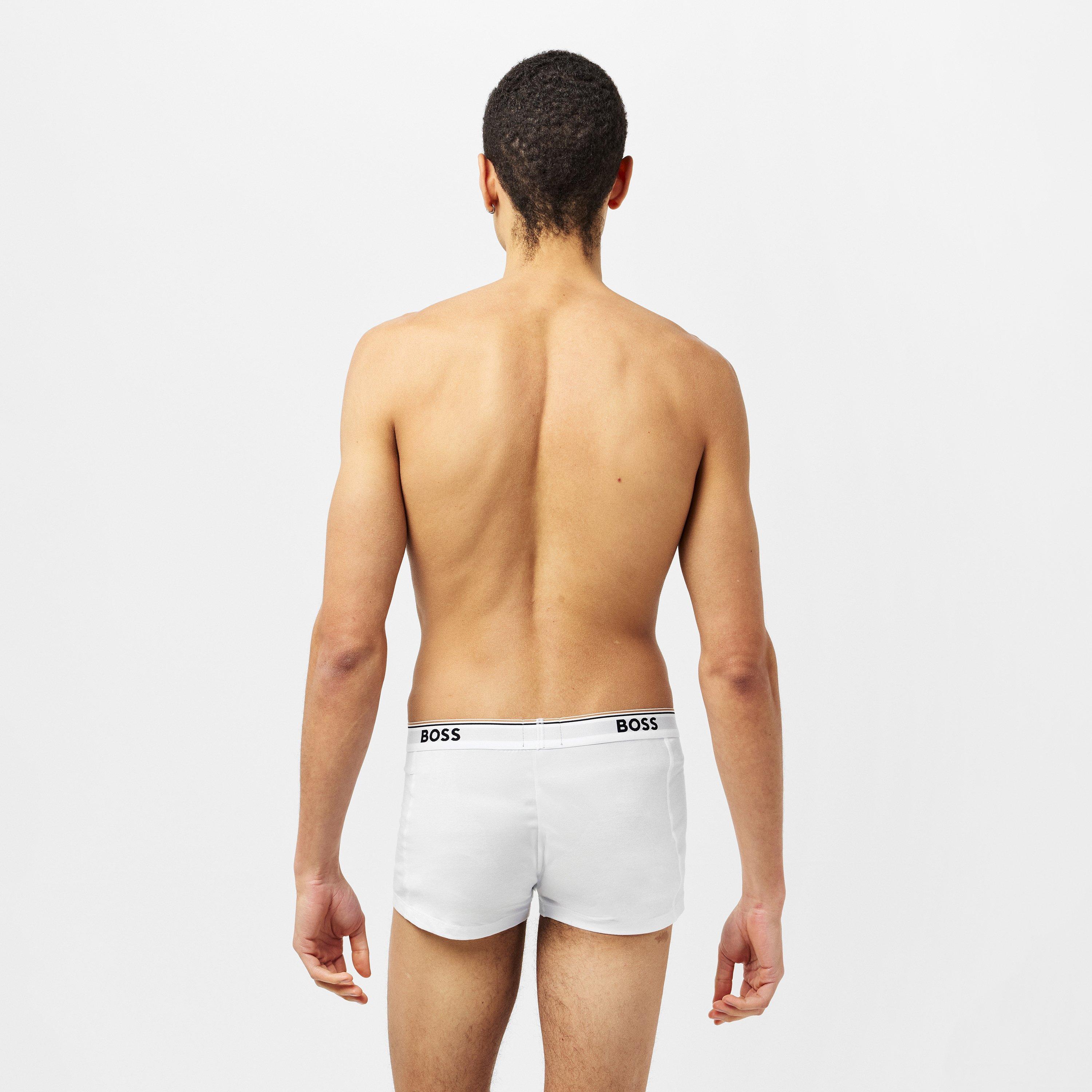 Wit 100 - Boss - Mens BOSS Bodywear 3-Pack Boxer Shorts with Logo Detail - 4
