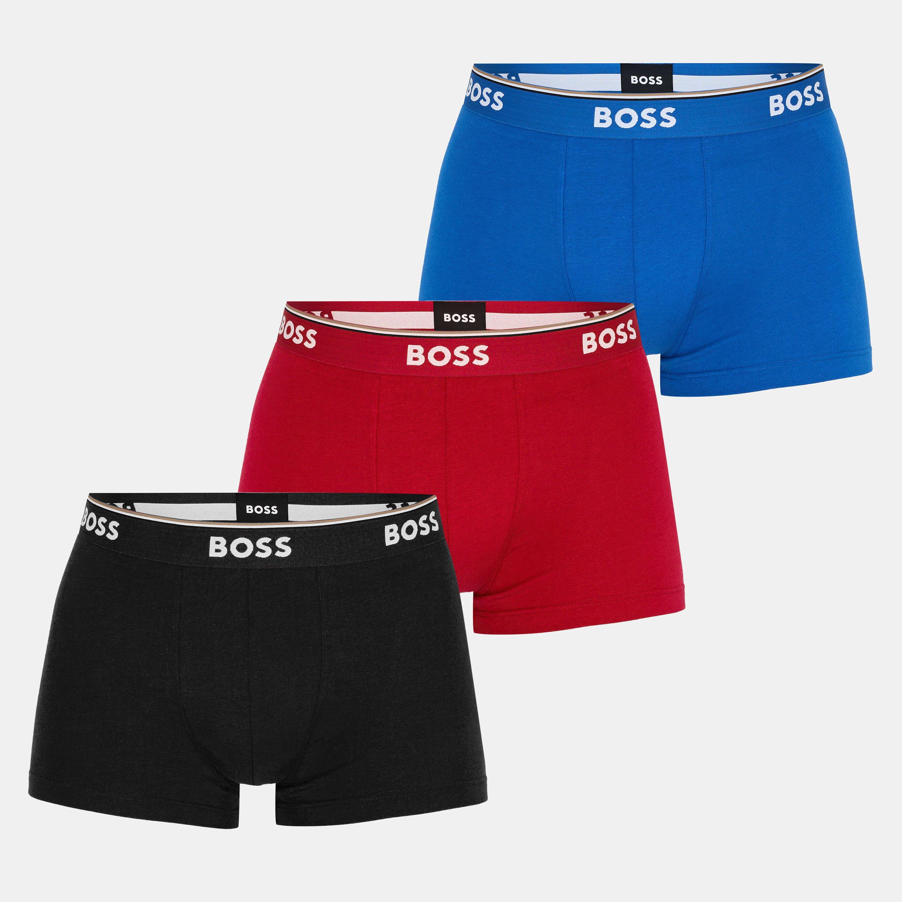 Boss Men's Bodywear 3-Pack Boxer Shorts With Logo Detail -  - Medium