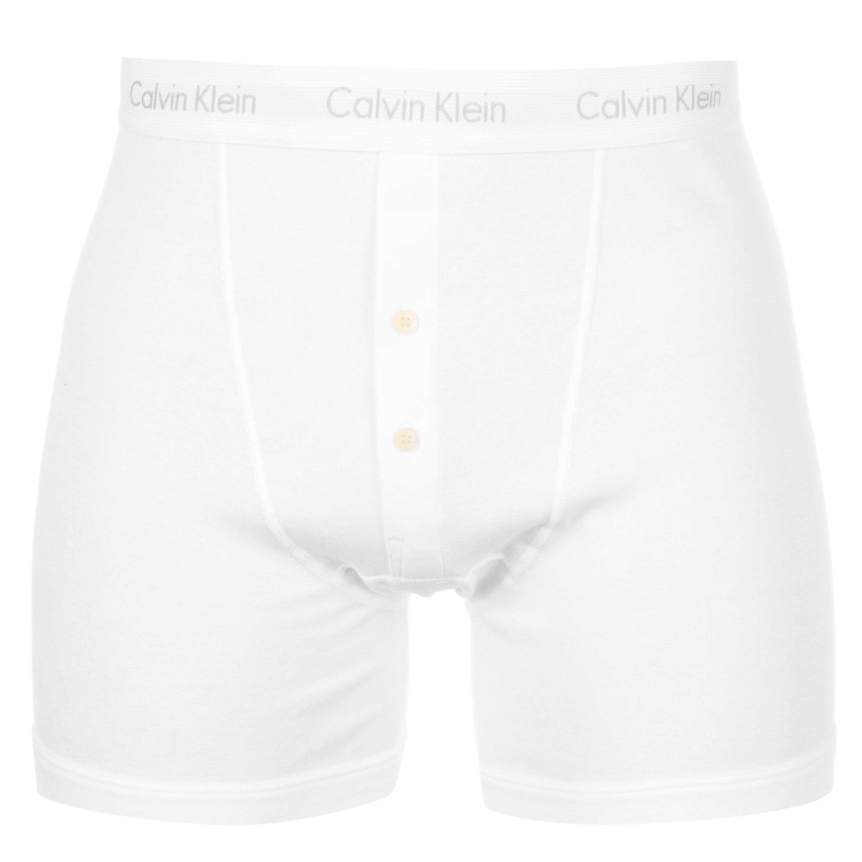 Calvin Klein Men's Boxer Briefs (X1) - White - Medium