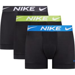 Nike 3 Pack Stretch Long T-shirt Avec Logo En Coton
