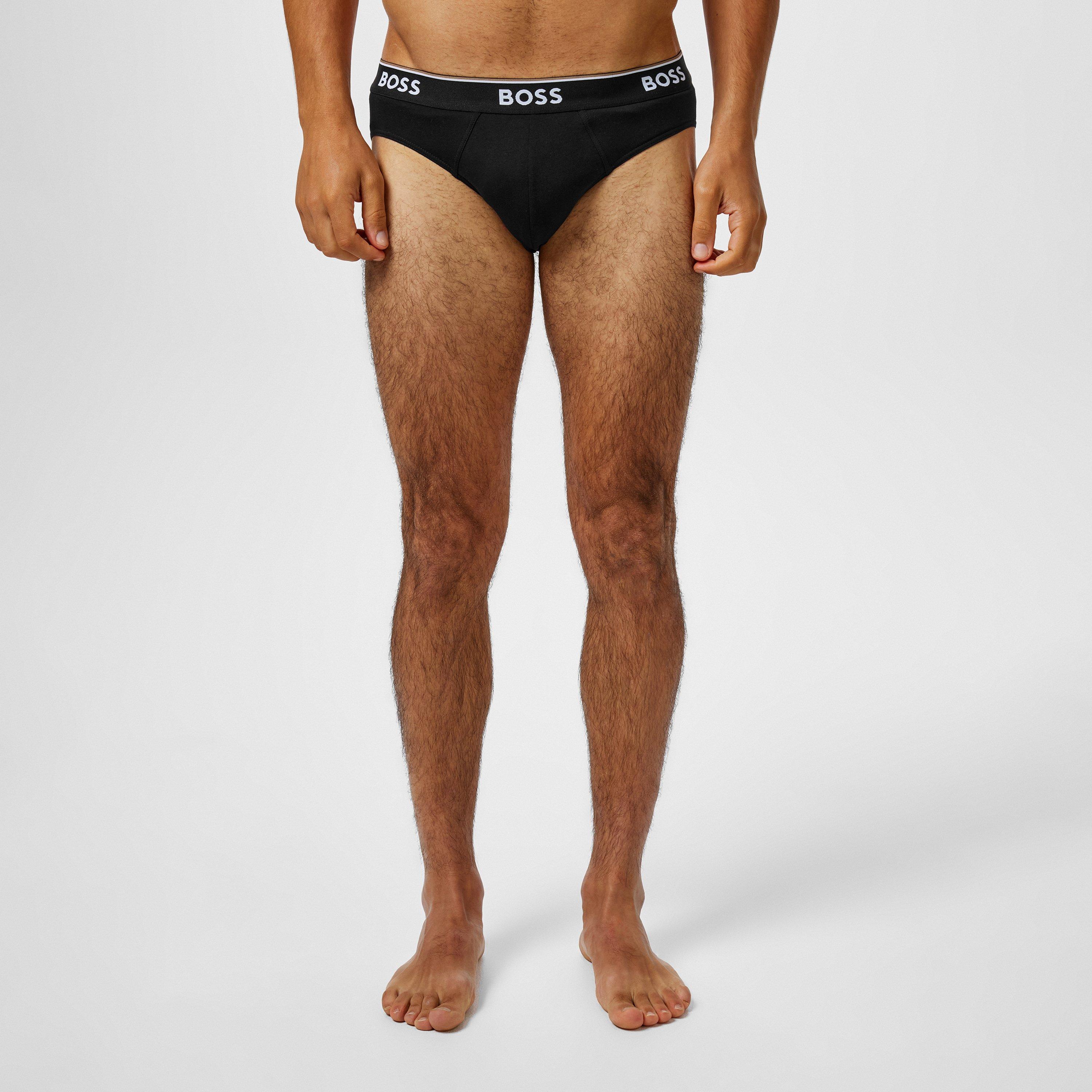 Black - Boss - Men's 3 Pack Briefs - 2