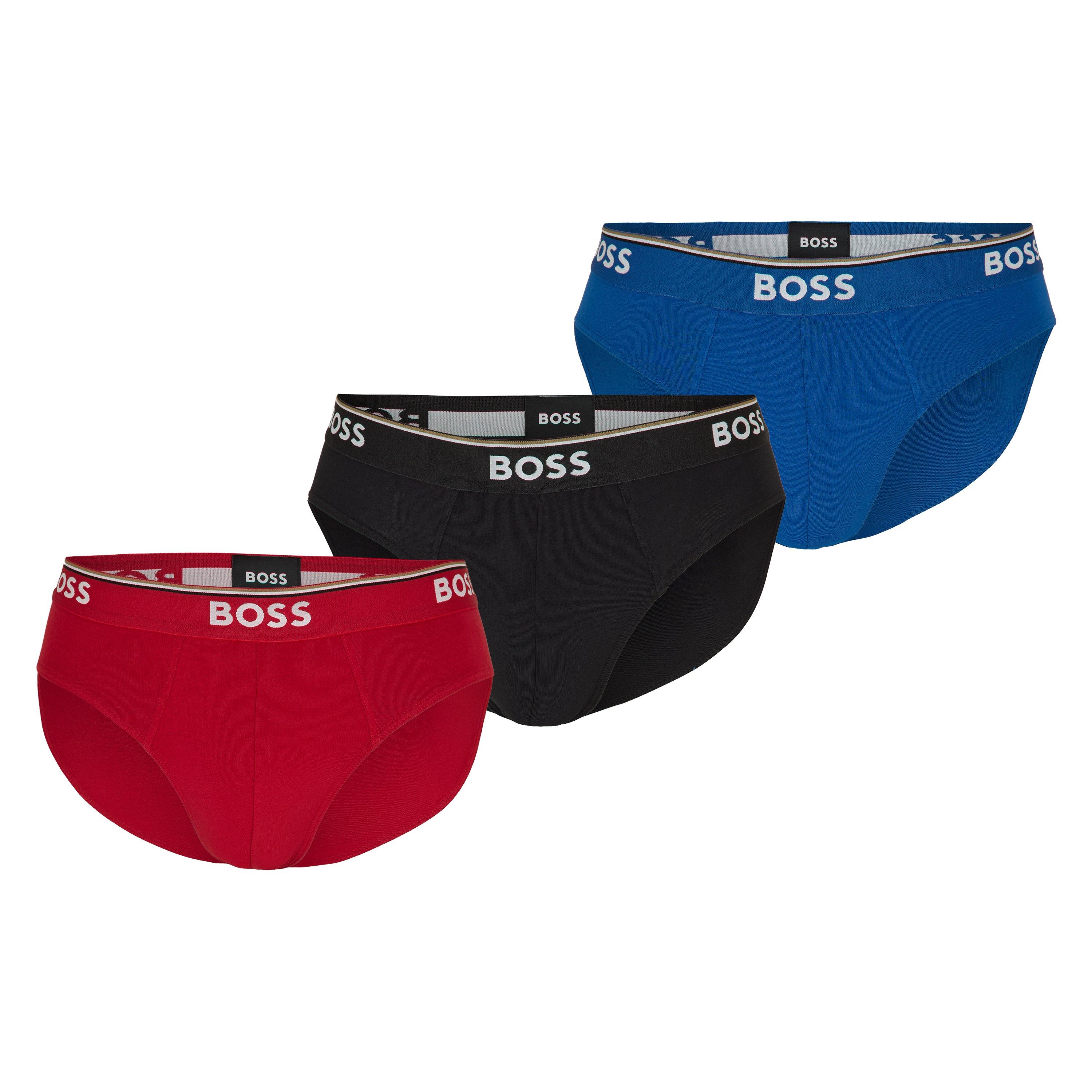 Boss Men's 3 Pack Briefs - Open Misc - Small