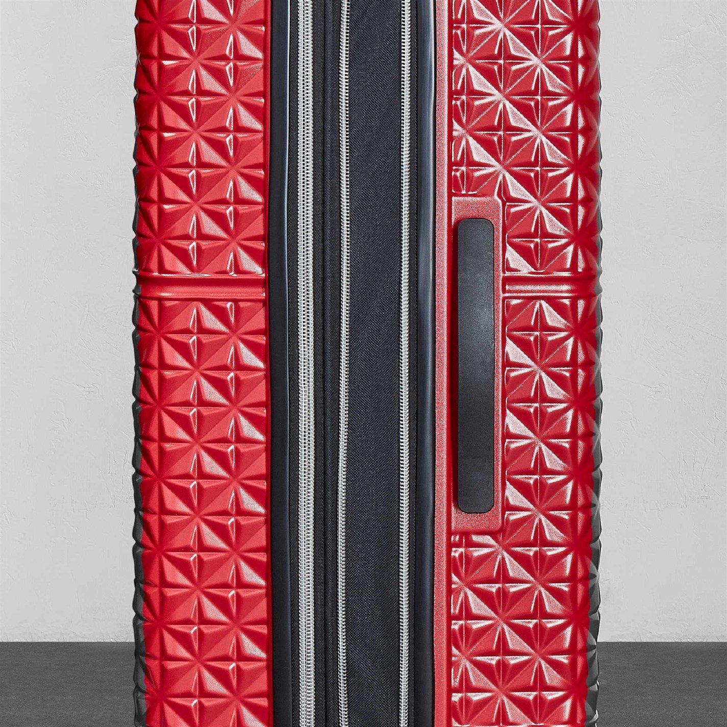 Red - Rock - Rock Maya Suitcase Red - 4