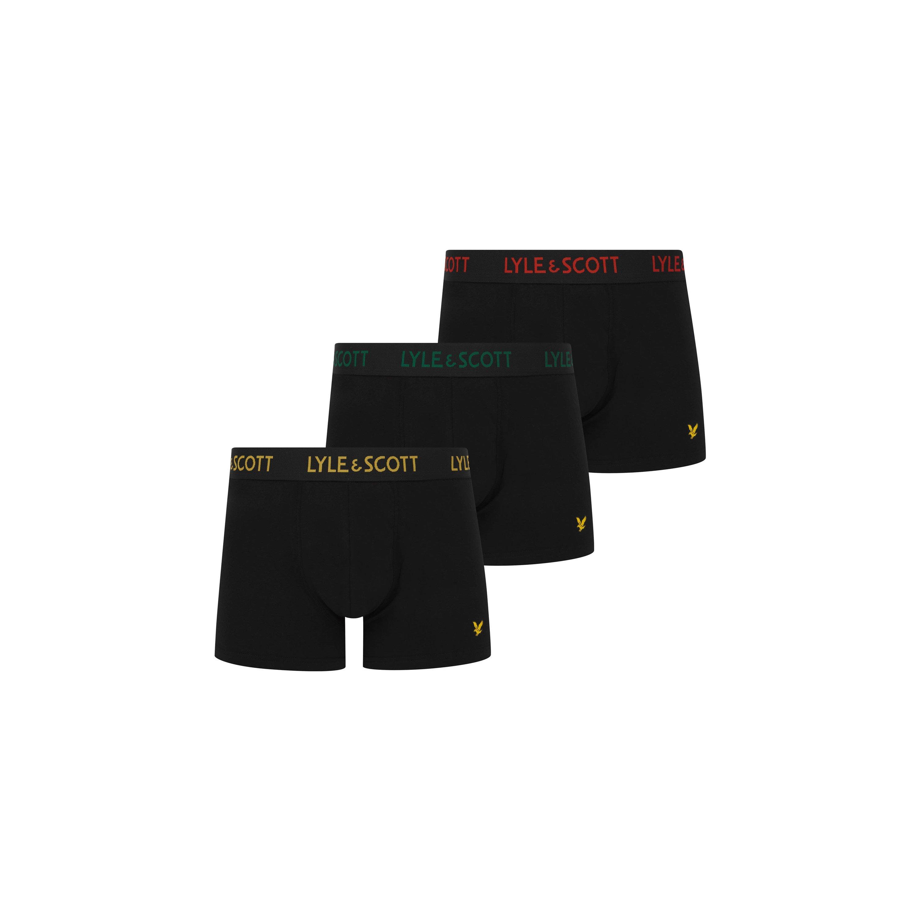 Lyle and Scott Barclay 3 Pack Boxer Shorts