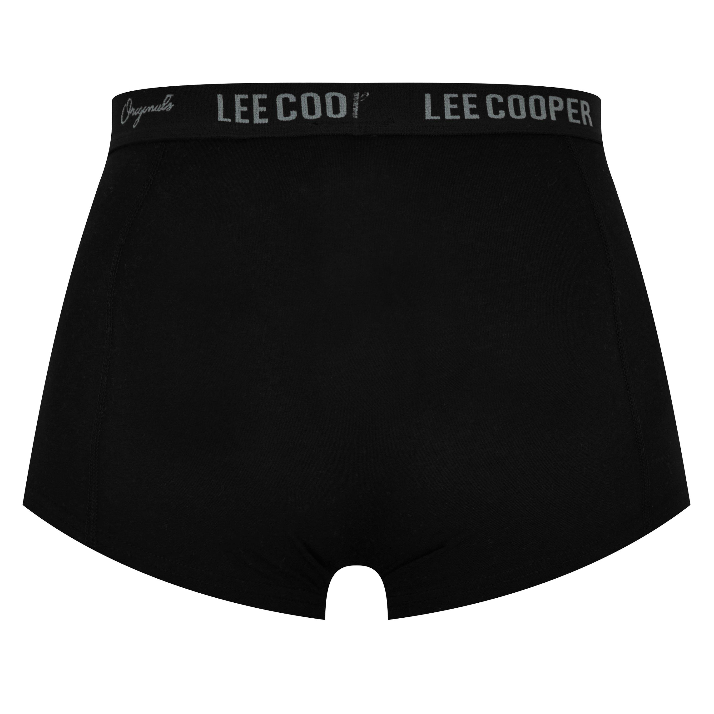 Black - Lee Cooper - Essential Boxer Trunk 5-Pack Mens - 5
