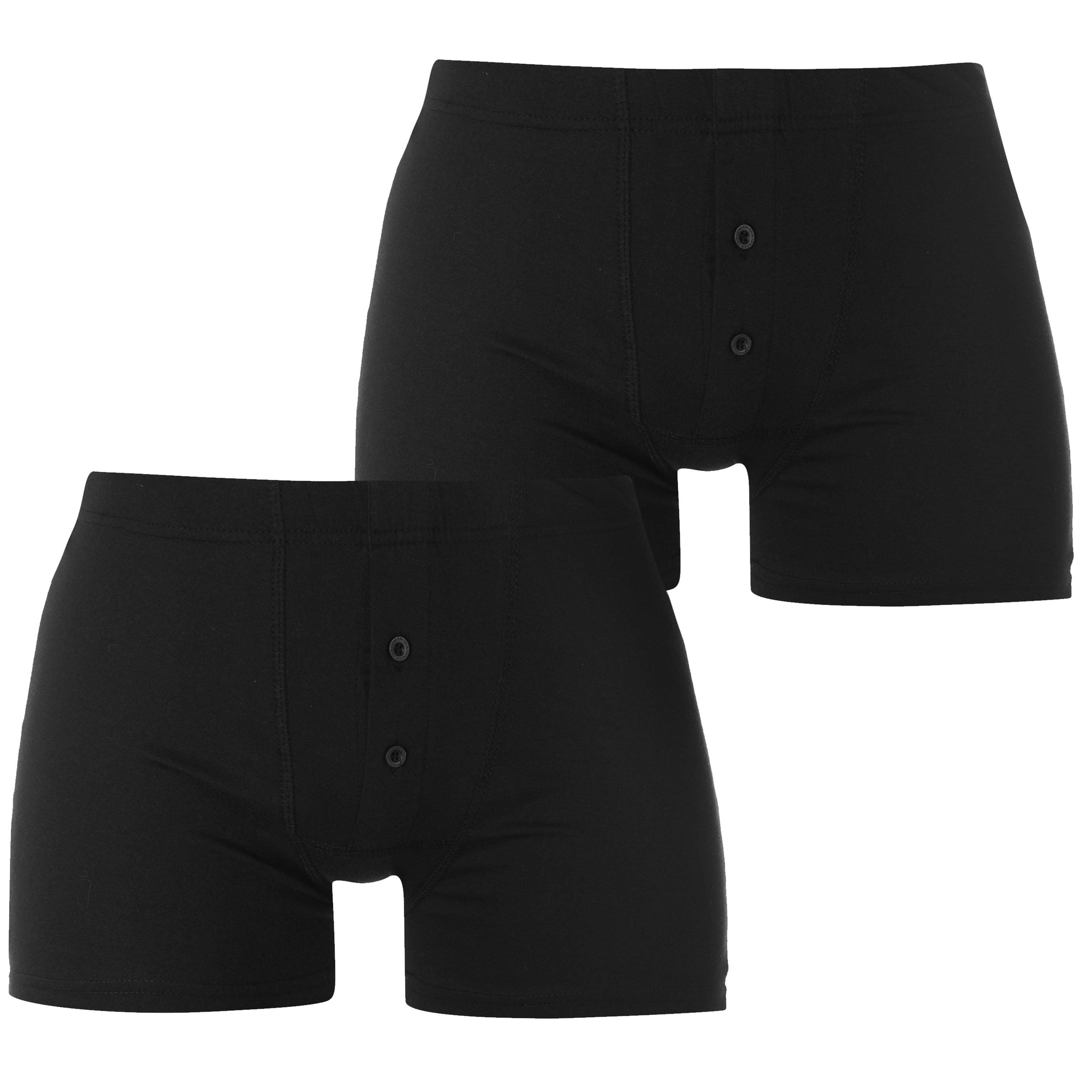 Black/Black - Slazenger - 2 Pack Boxers Mens - 1