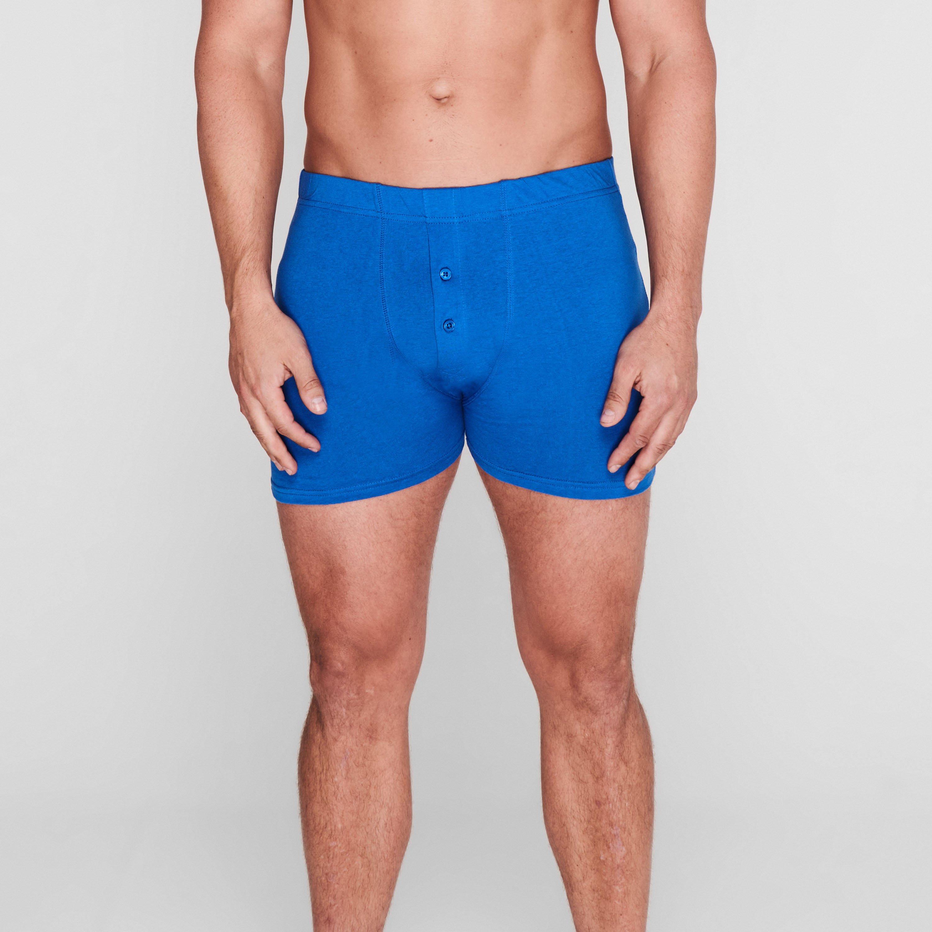 Navy/Blue - Slazenger - 2 Pack Boxers Mens - 4