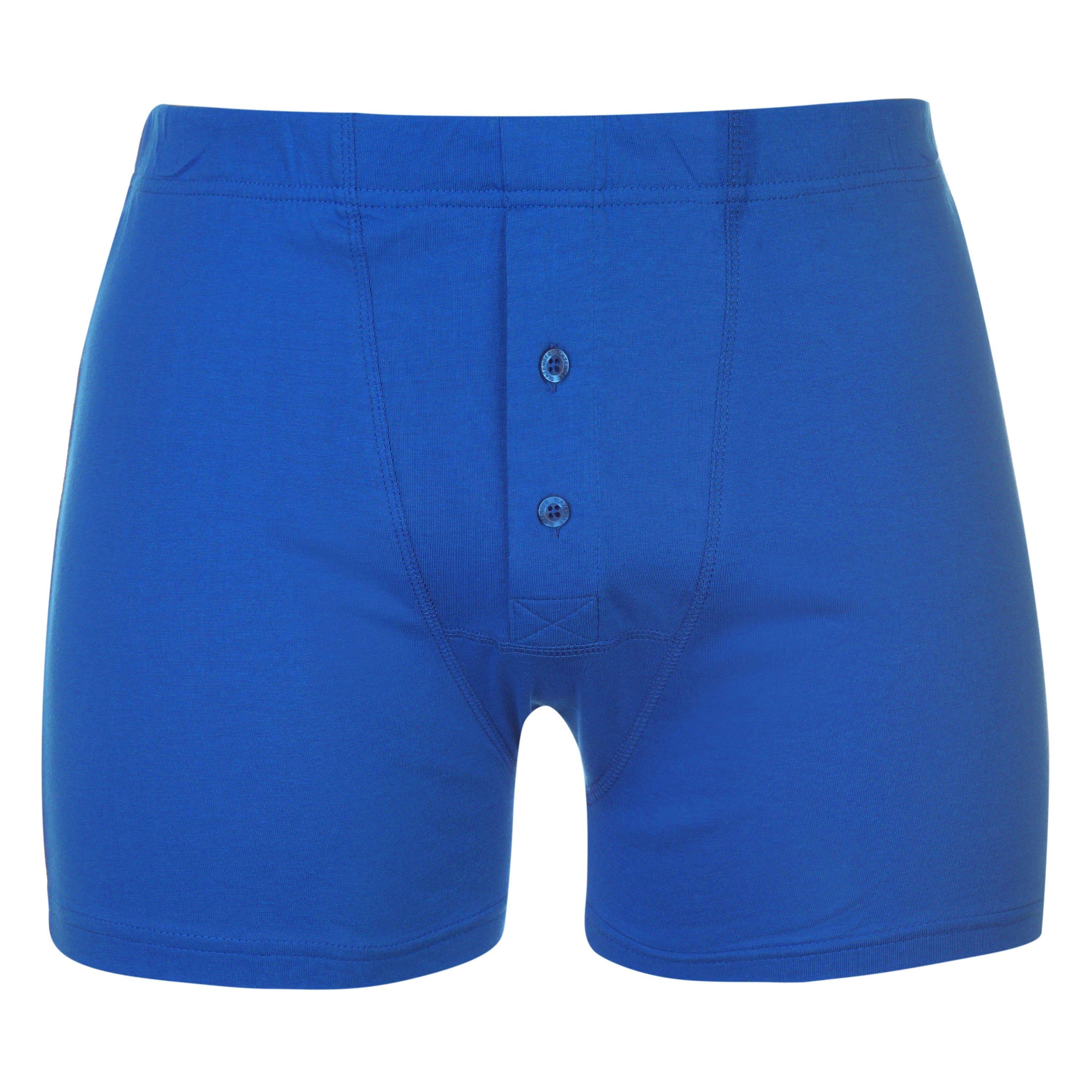 Navy/Blue - Slazenger - 2 Pack Boxers Mens - 7
