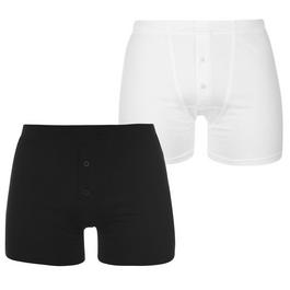 Slazenger 2 Pack Boxers Mens