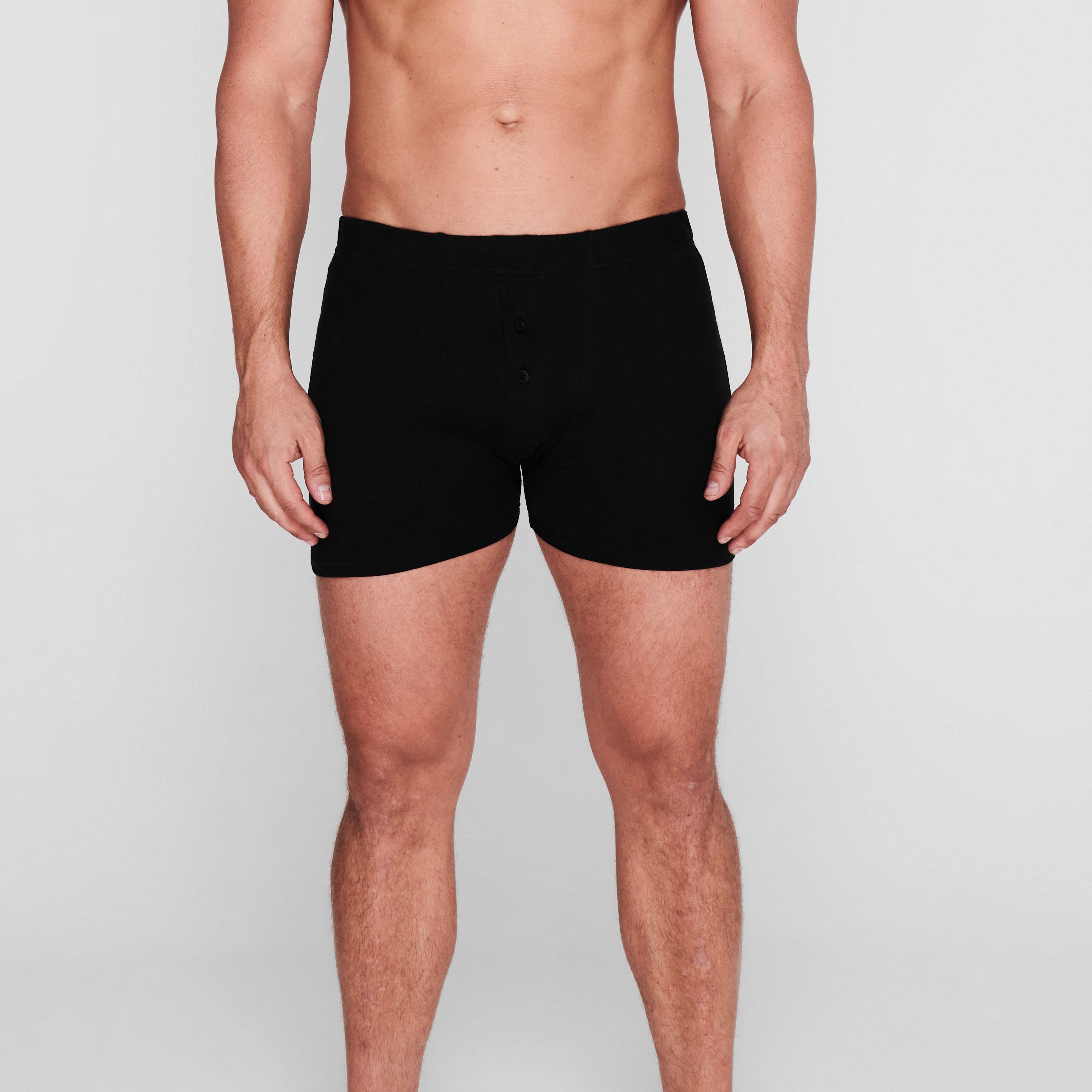 Sort/Hvid - Slazenger - 2 Pack Boxers Mens - 2