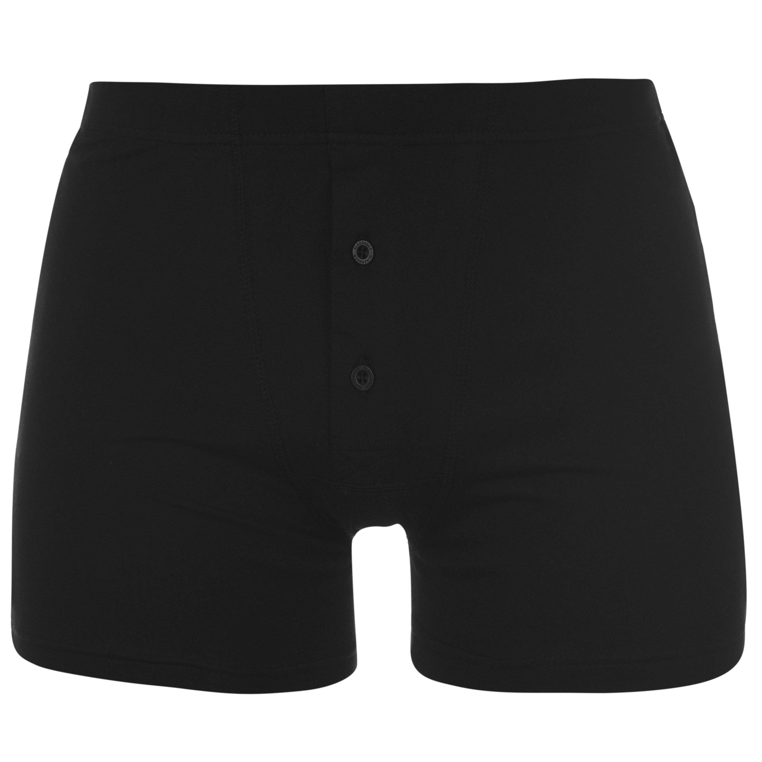 Sort/Hvid - Slazenger - 2 Pack Boxers Mens - 5