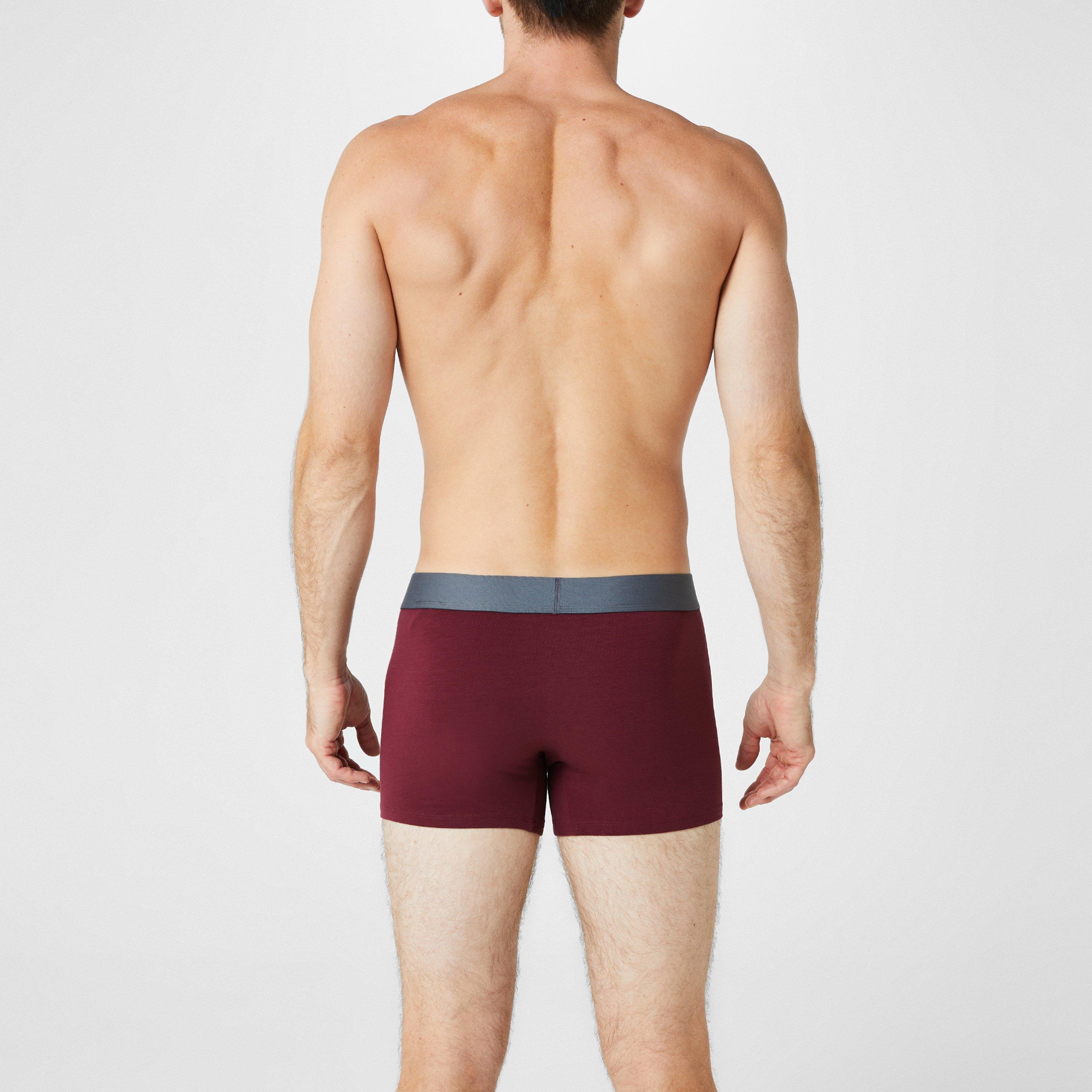 Grau / Wein - Firetrap - 2 Pack Trunks Mens - 3