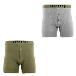 Firetrap 2 Pack Boxers