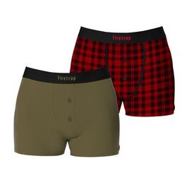 Firetrap 2 Pack Boxers