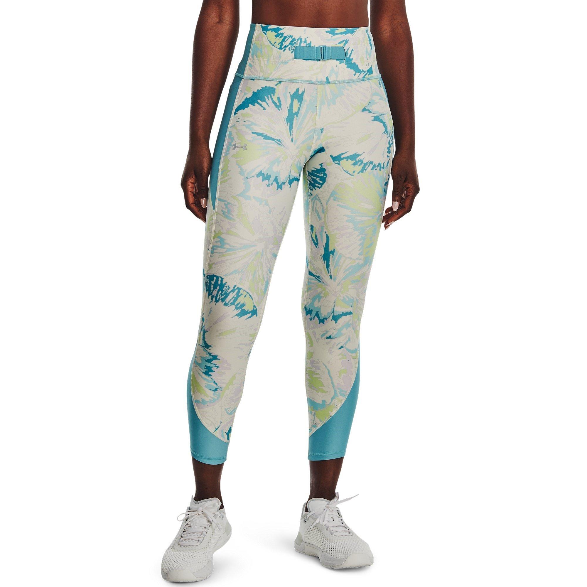 Bleu/Vert - Under Armour - Baselayer Leggings - 2