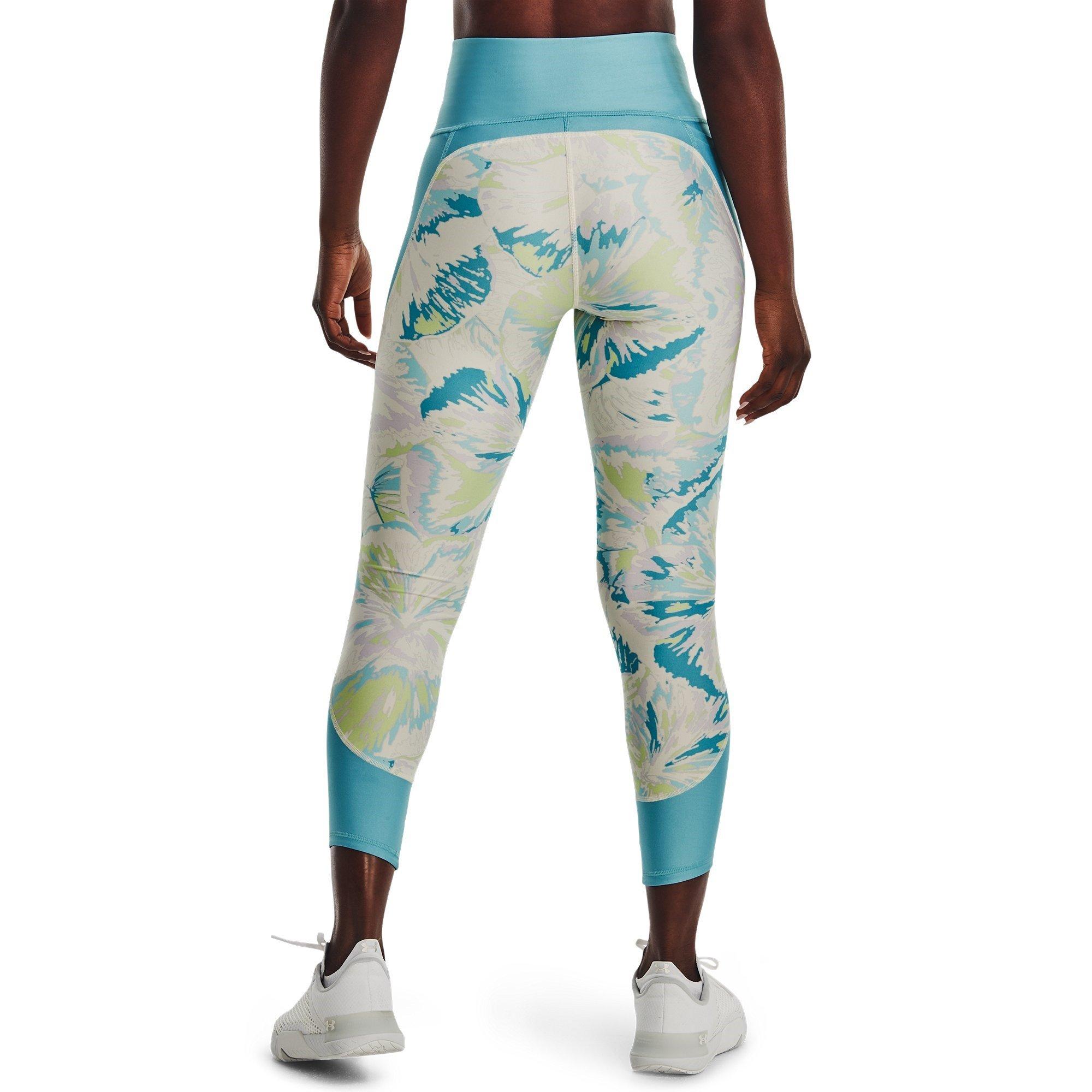 Bleu/Vert - Under Armour - Baselayer Leggings - 3