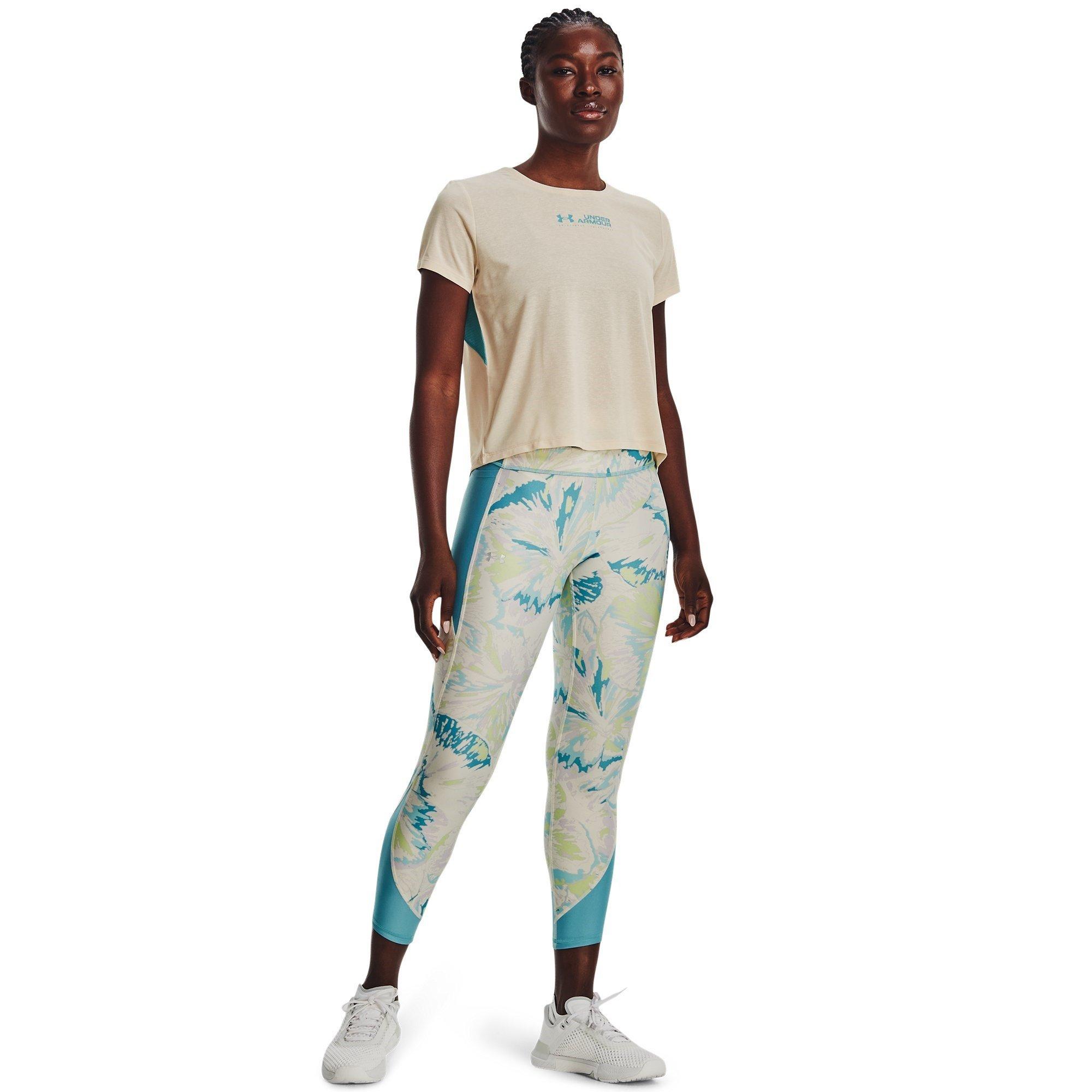 Bleu/Vert - Under Armour - Baselayer Leggings - 4