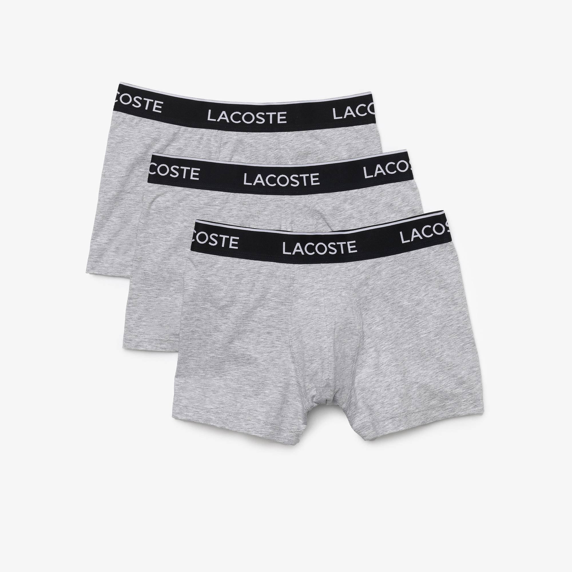 Grijs - Lacoste - 3 Pack Boxer Shorts - 1