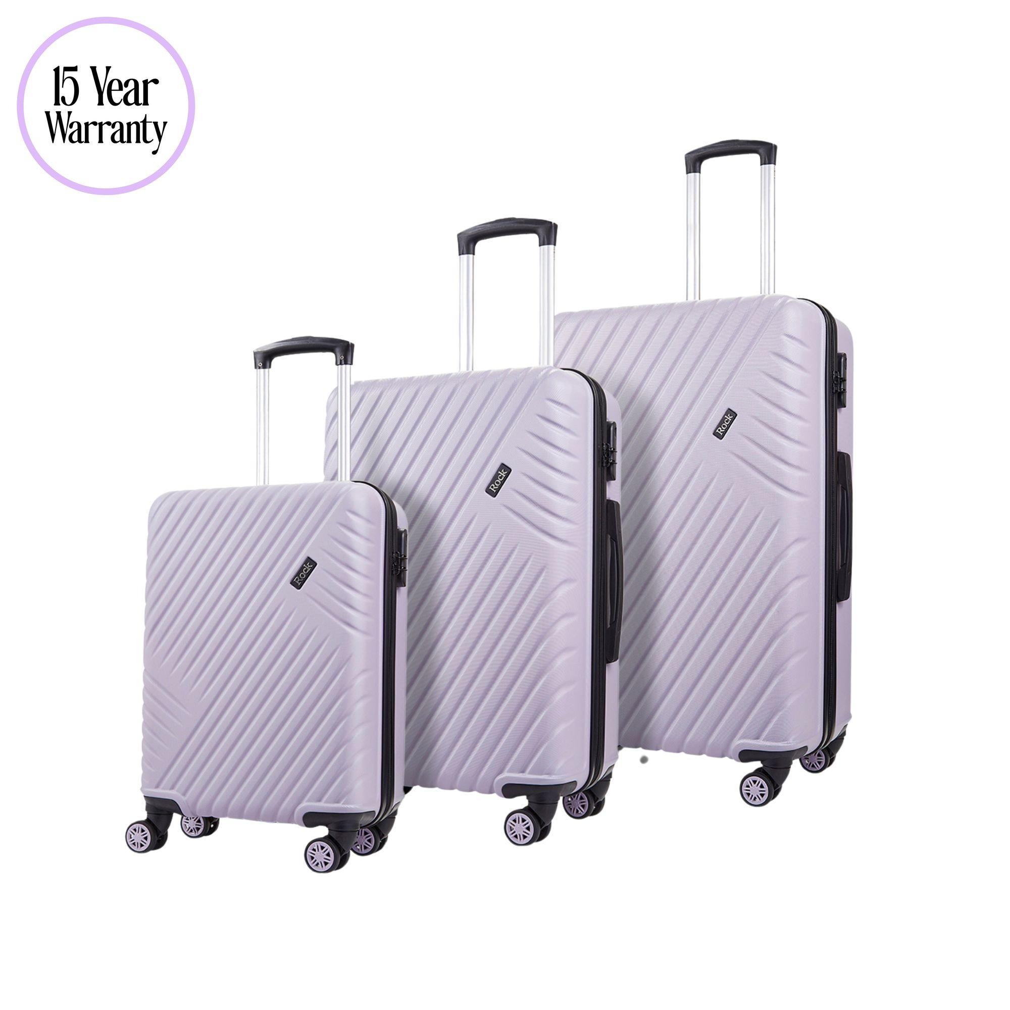 Rock  Santiago Suitcase Purple - Medium