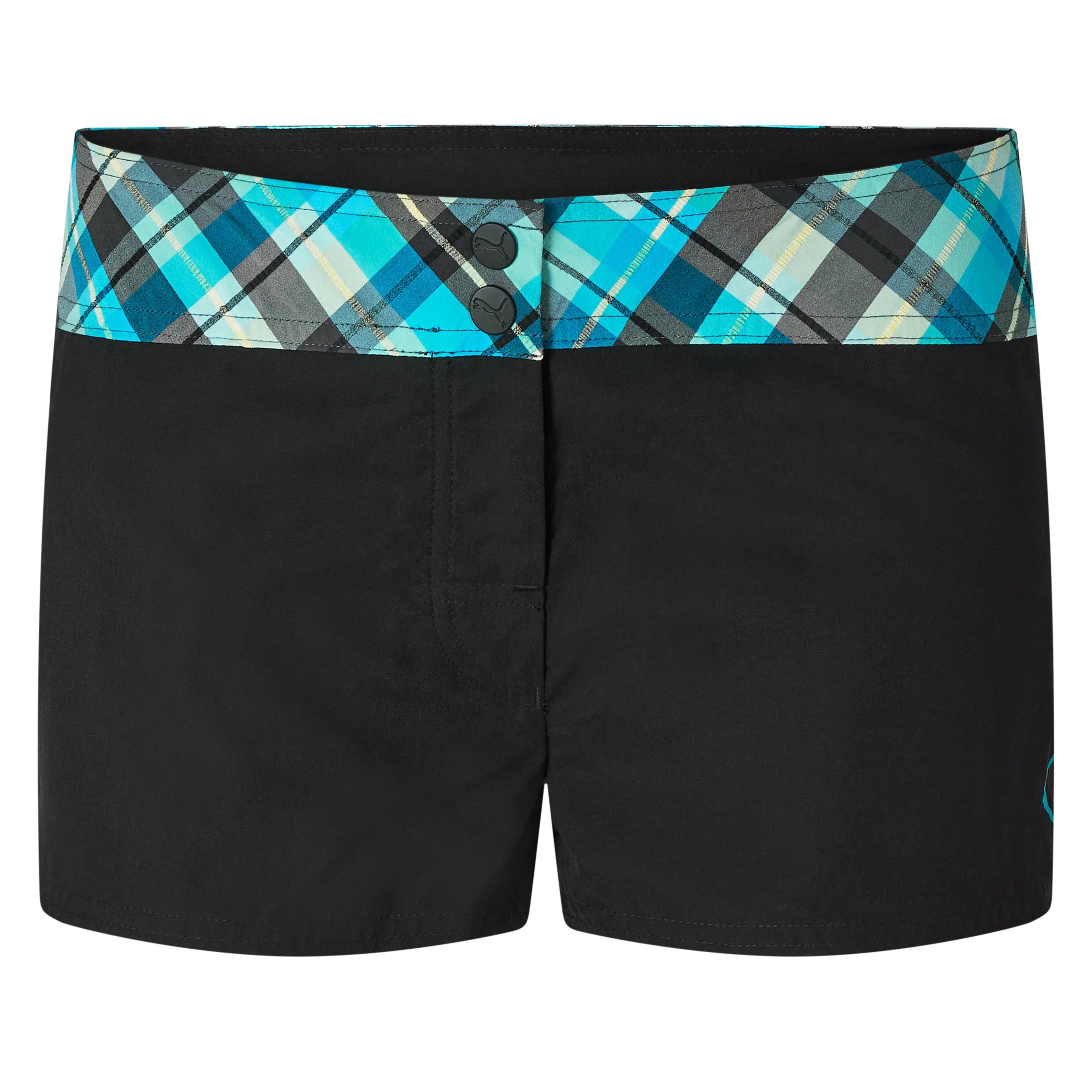 Black - Puma - (14) Check Hot Pants Womens - 1