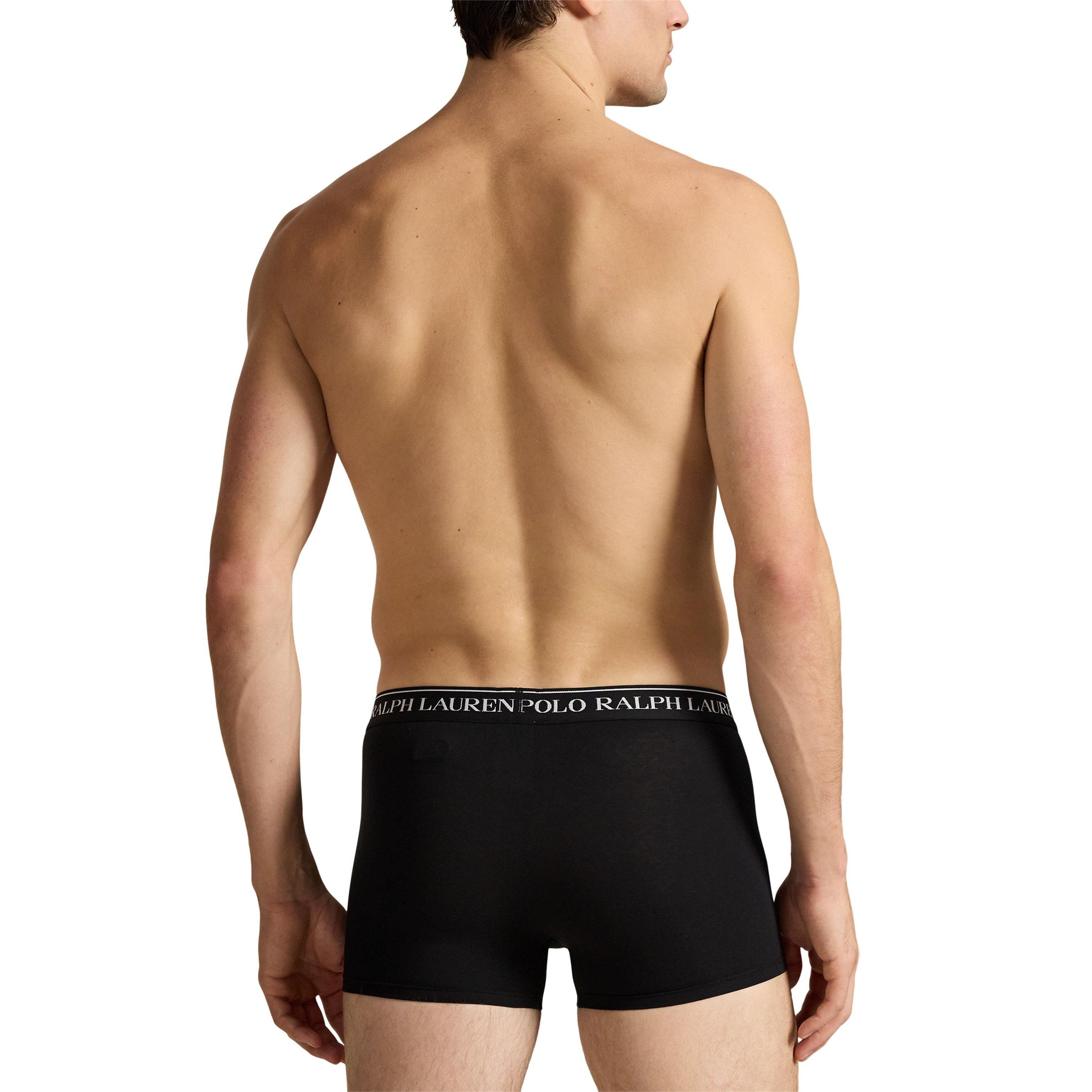 Polo Black - Polo Ralph Lauren - Men's 3-Pack Cotton Trunks - 3