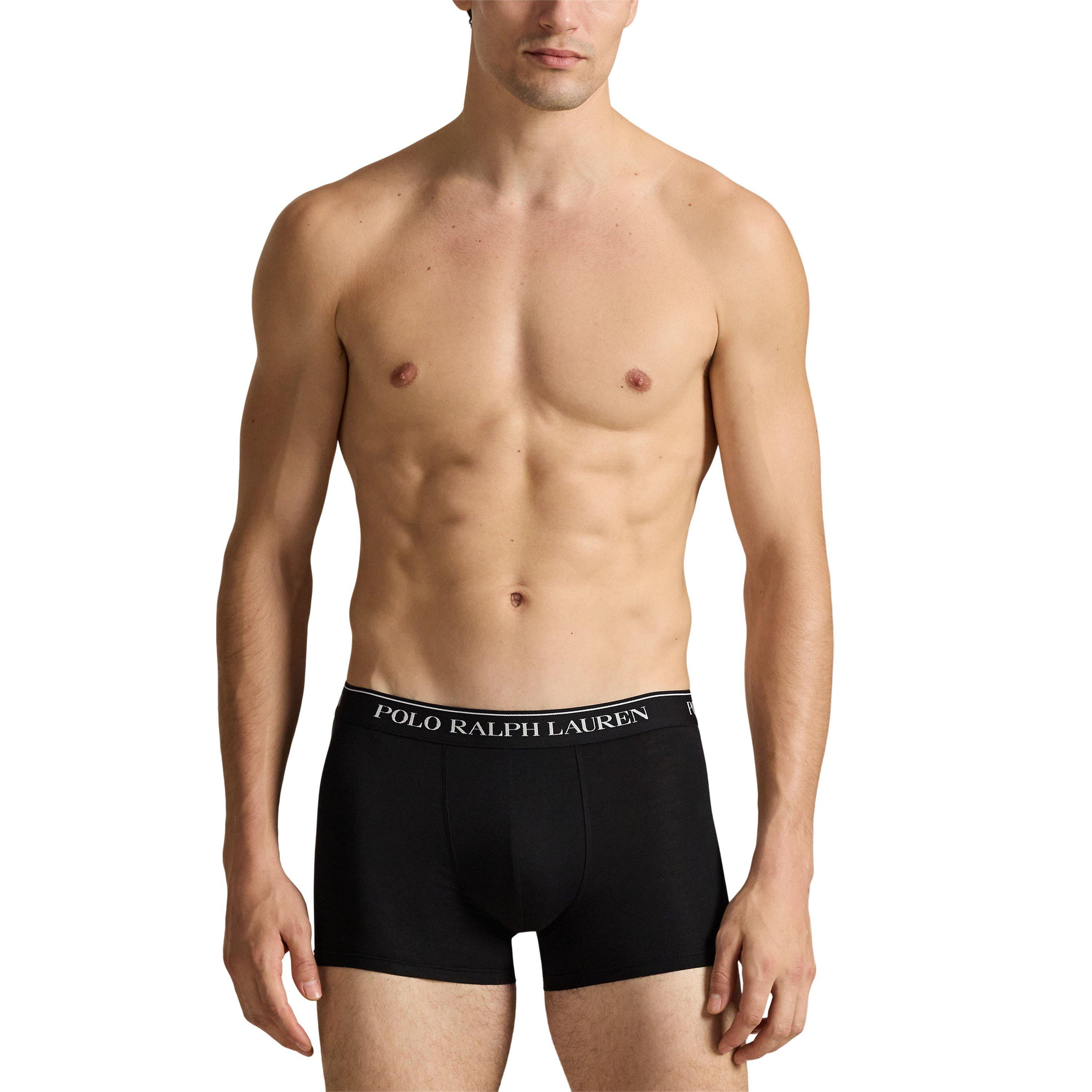 Polo Black - Polo Ralph Lauren - Men's 3-Pack Cotton Trunks - 5
