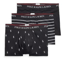 Polo Ralph Lauren Men's 3-Pack Cotton Trunks