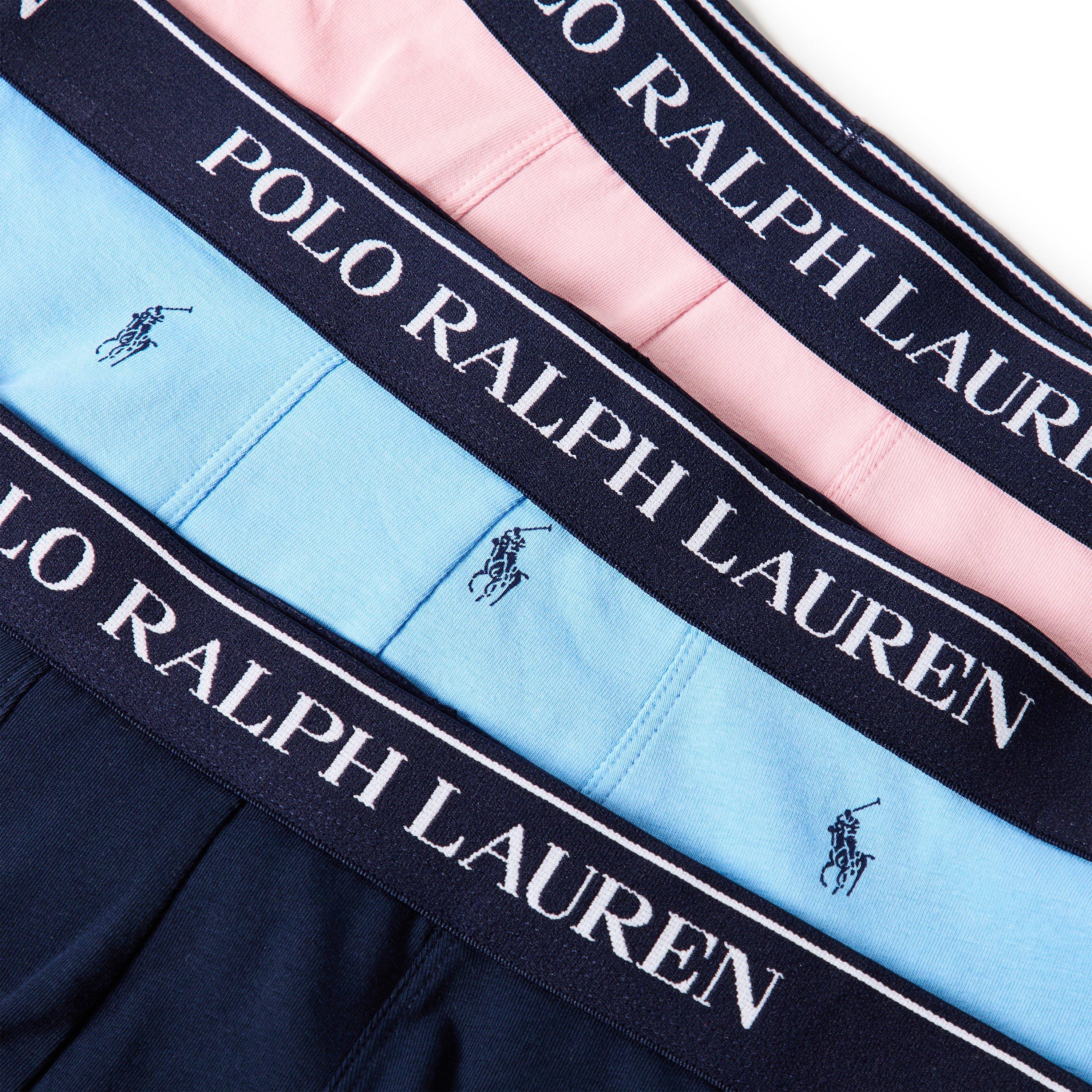 Polo Ralph Lauren Men's 3-Pack Cotton Trunks