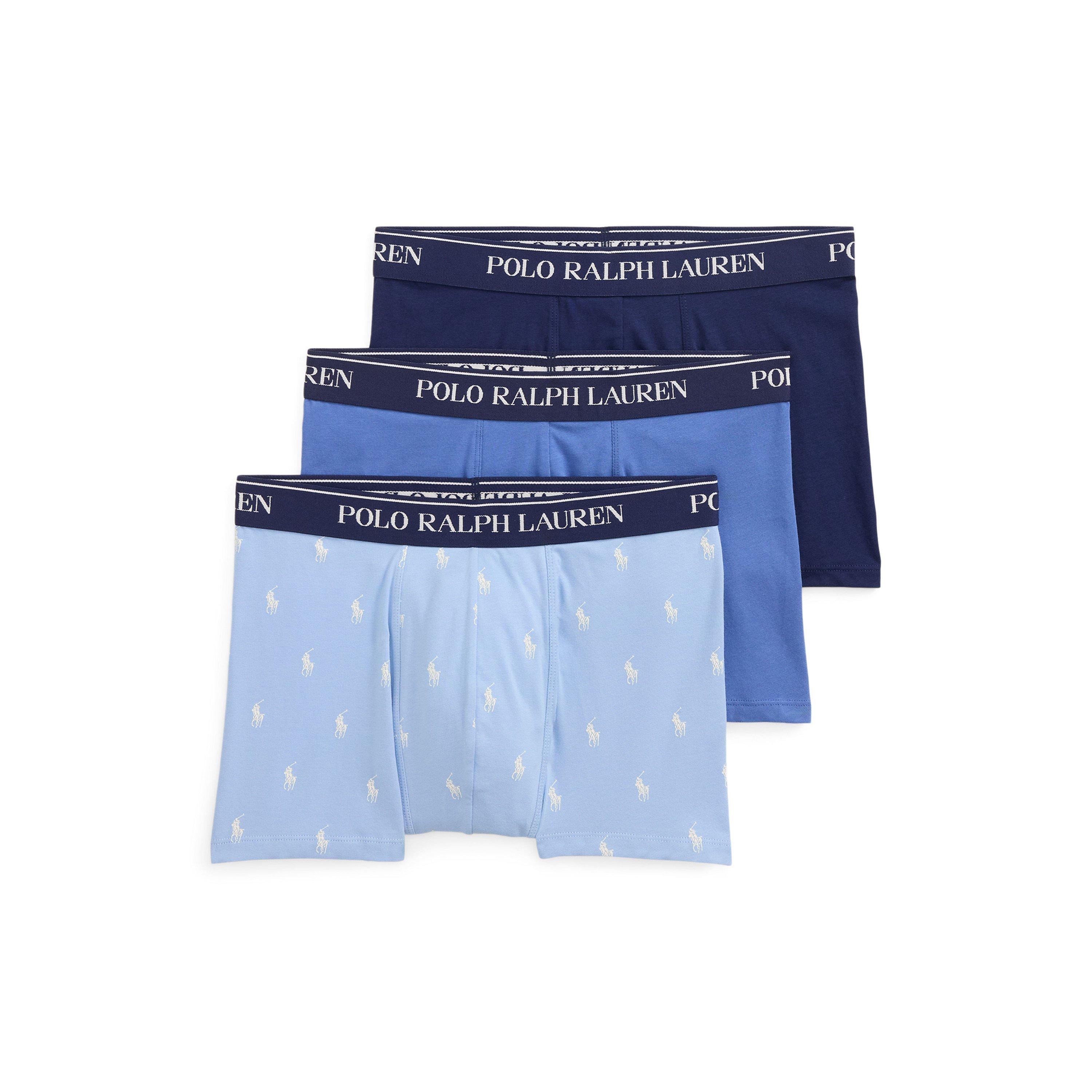 Polo Ralph Lauren Men's 3-Pack Cotton Trunks