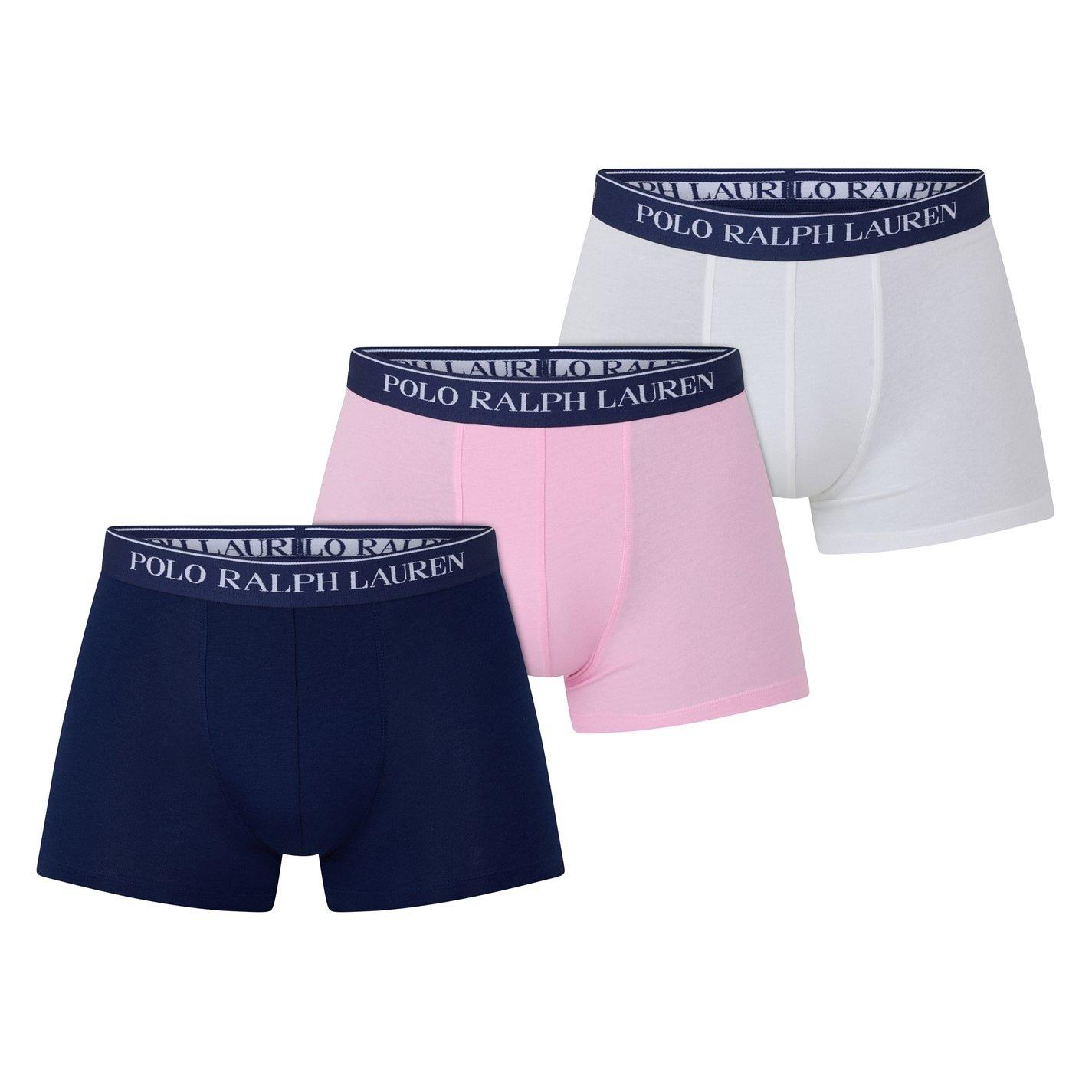 Mens 3-Pack Cotton Trunks
