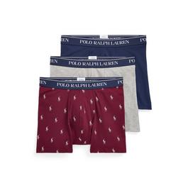 Ralph Lauren Stretch Cotton Boxer Brief 3 Pack