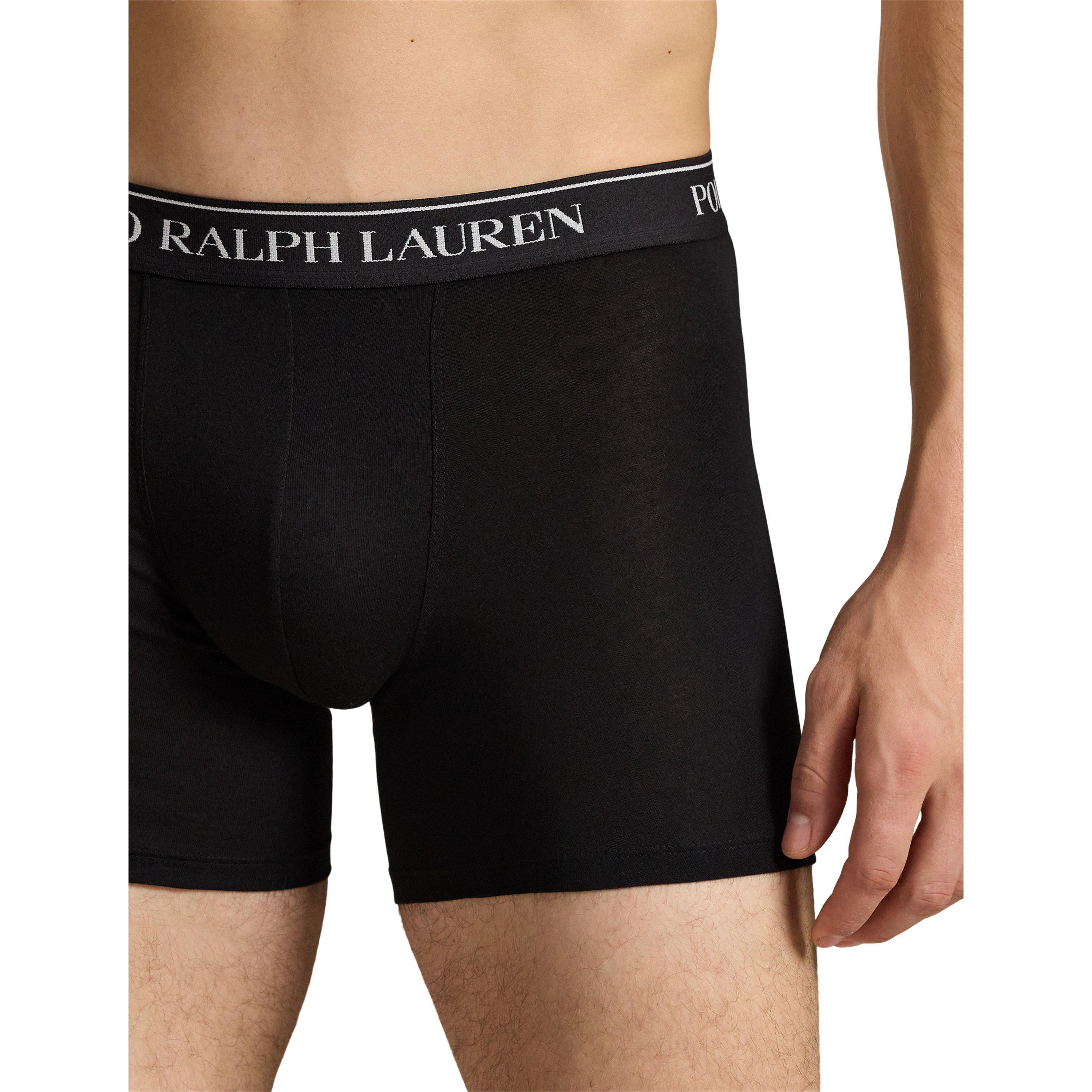 Polo Black - Polo Ralph Lauren - Mens 3-Pack Boxer Briefs - 4