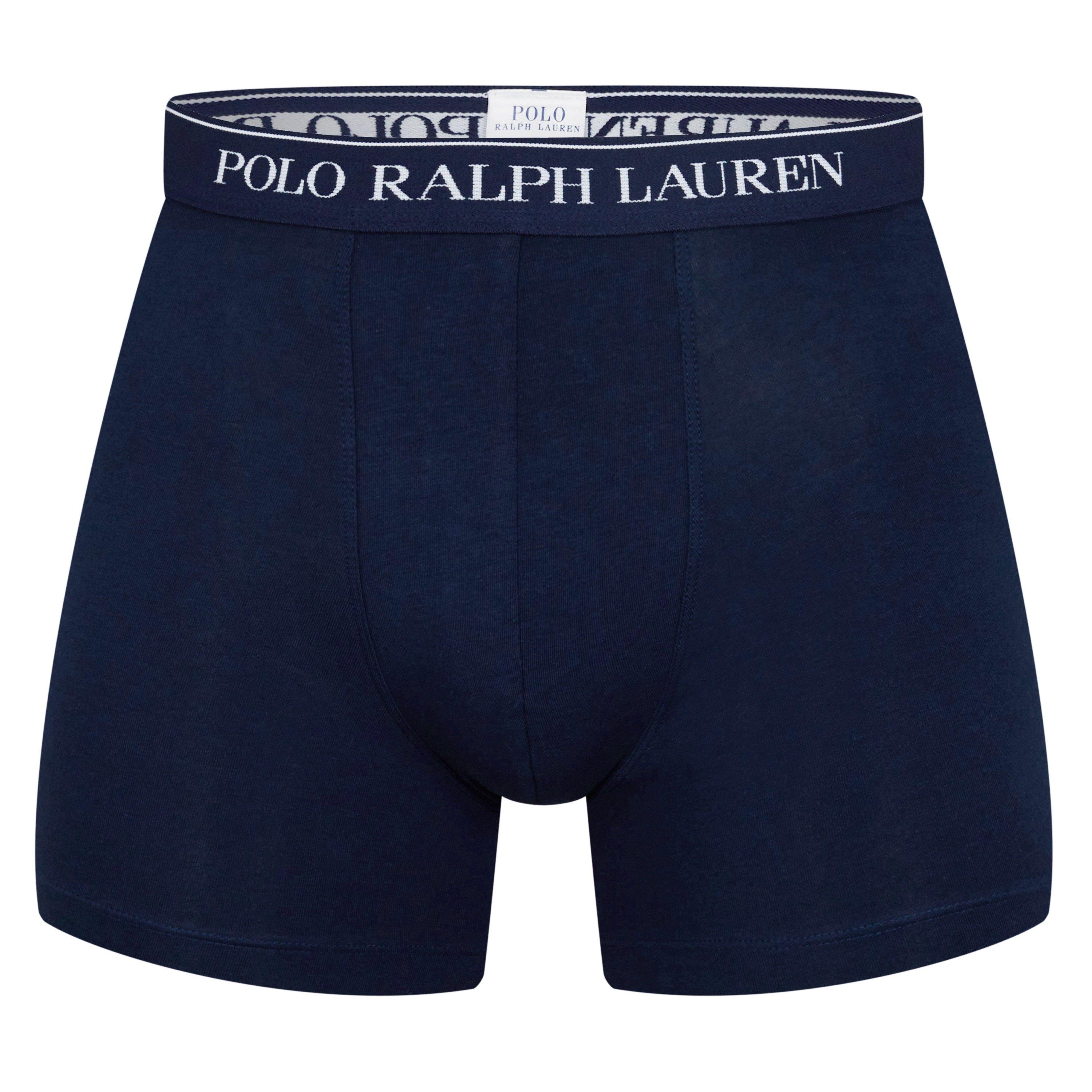 Cruise Navy - Polo Ralph Lauren - Men's 3-Pack Boxer Trunks - 4
