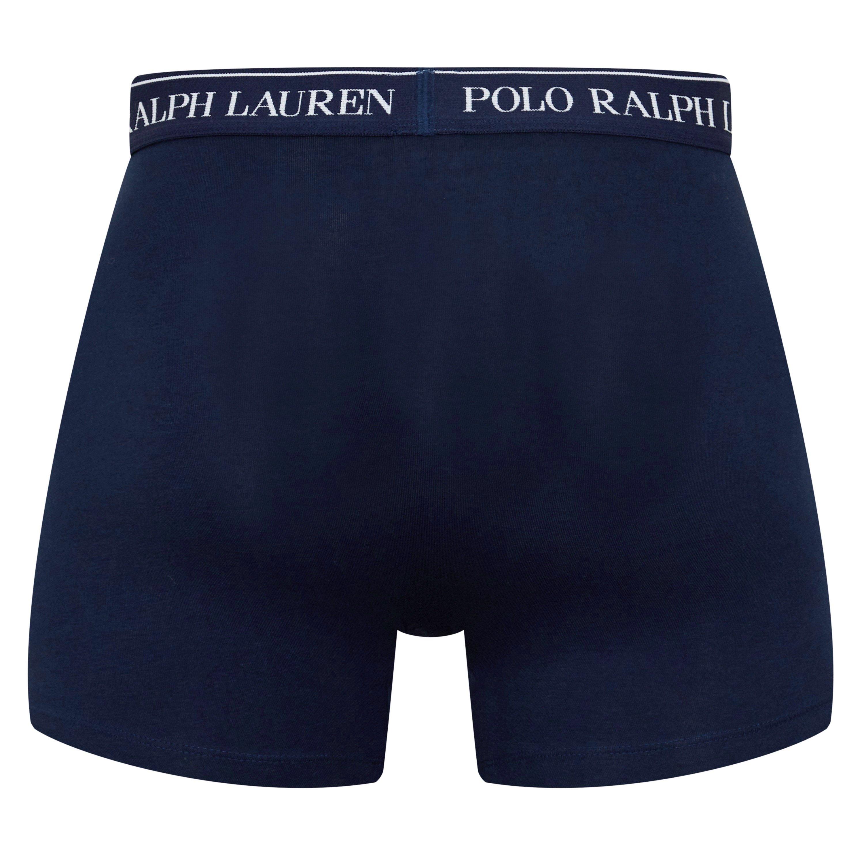 Cruise Navy - Polo Ralph Lauren - Men's 3-Pack Boxer Trunks - 5