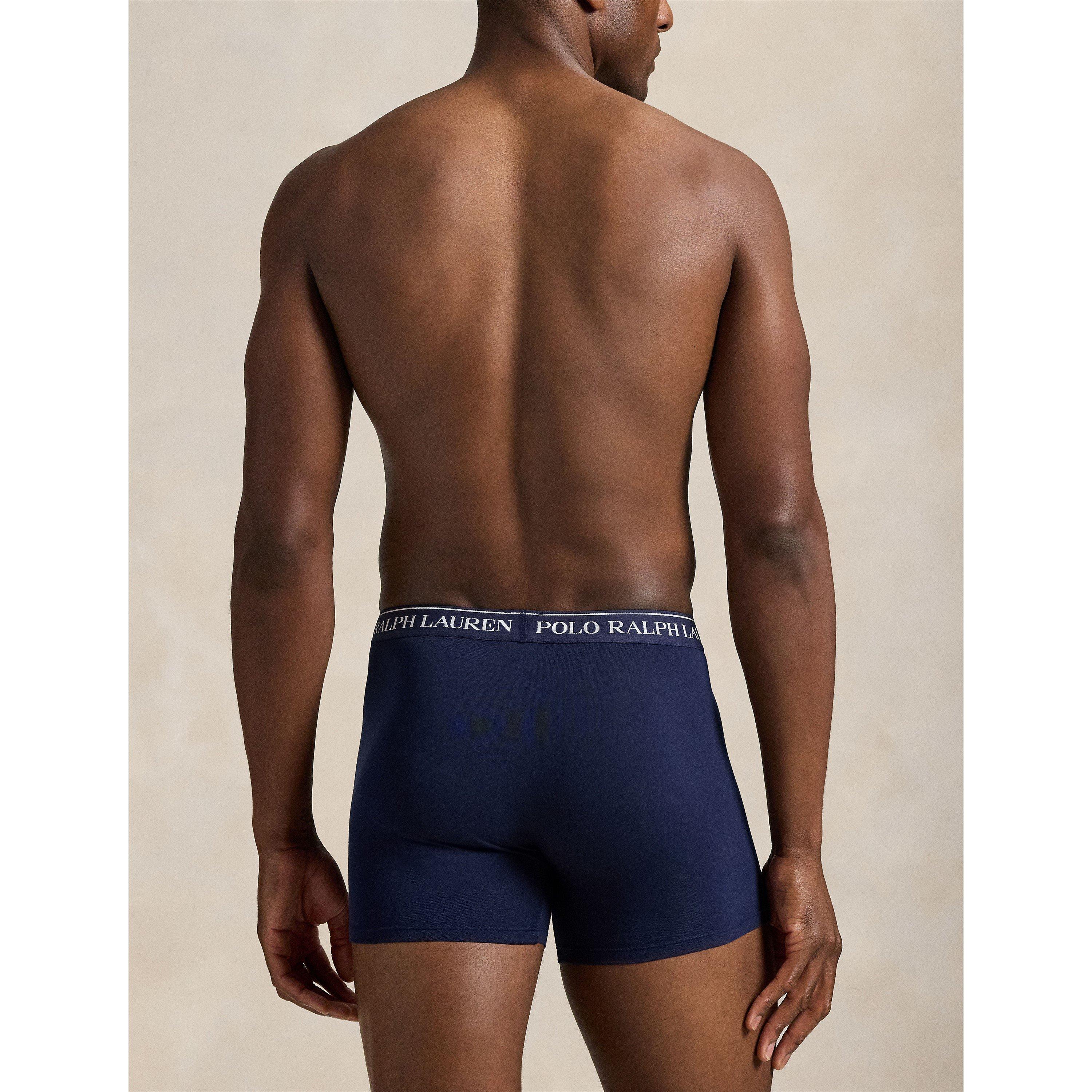 Cruise Navy - Polo Ralph Lauren - Mens 3-Pack Boxer Briefs - 4