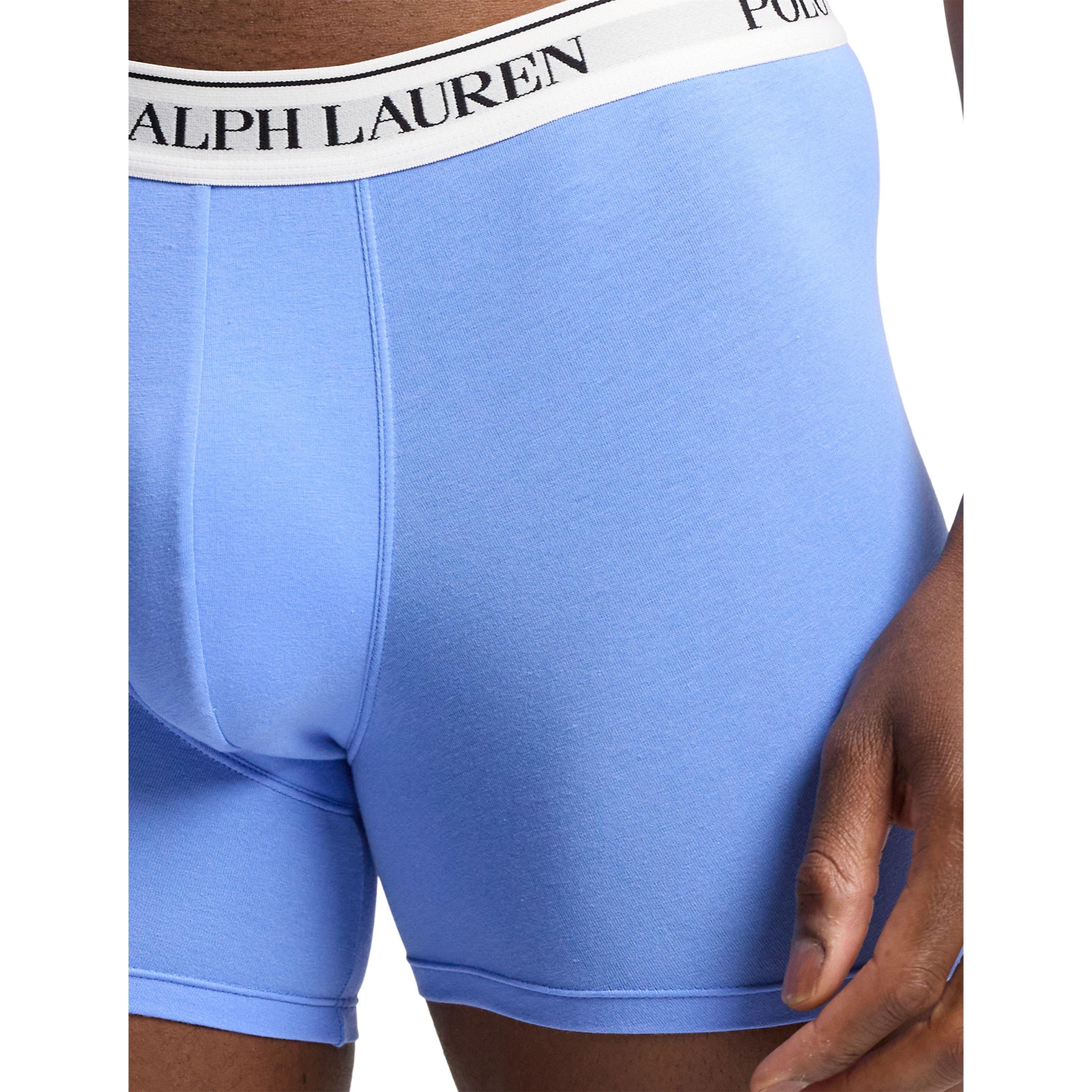Blk/Blu/Red - Polo Ralph Lauren - Mens 3-Pack Boxer Briefs - 5