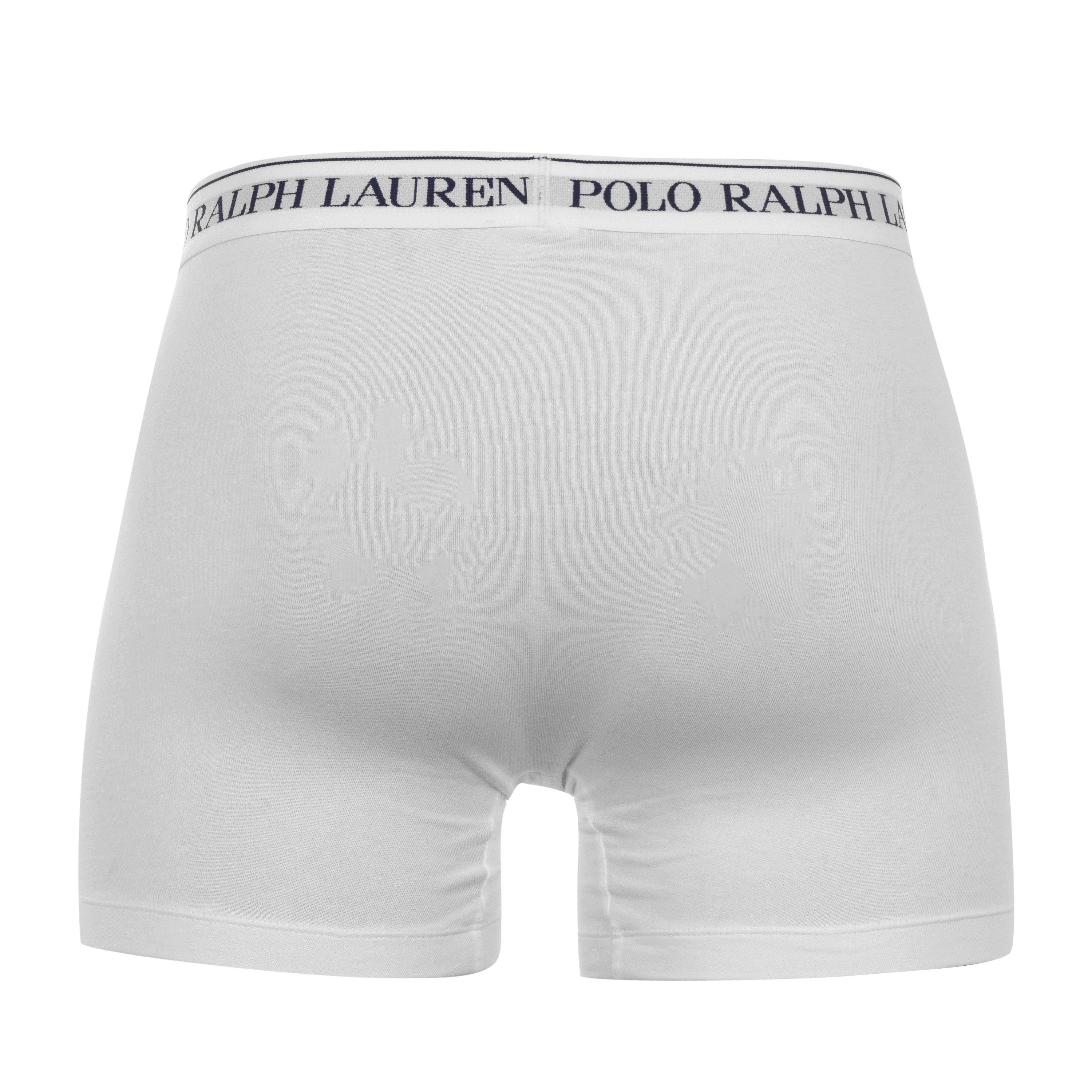 Blck/White/Grey - Polo Ralph Lauren - Mens 3-Pack Boxer Briefs - 9