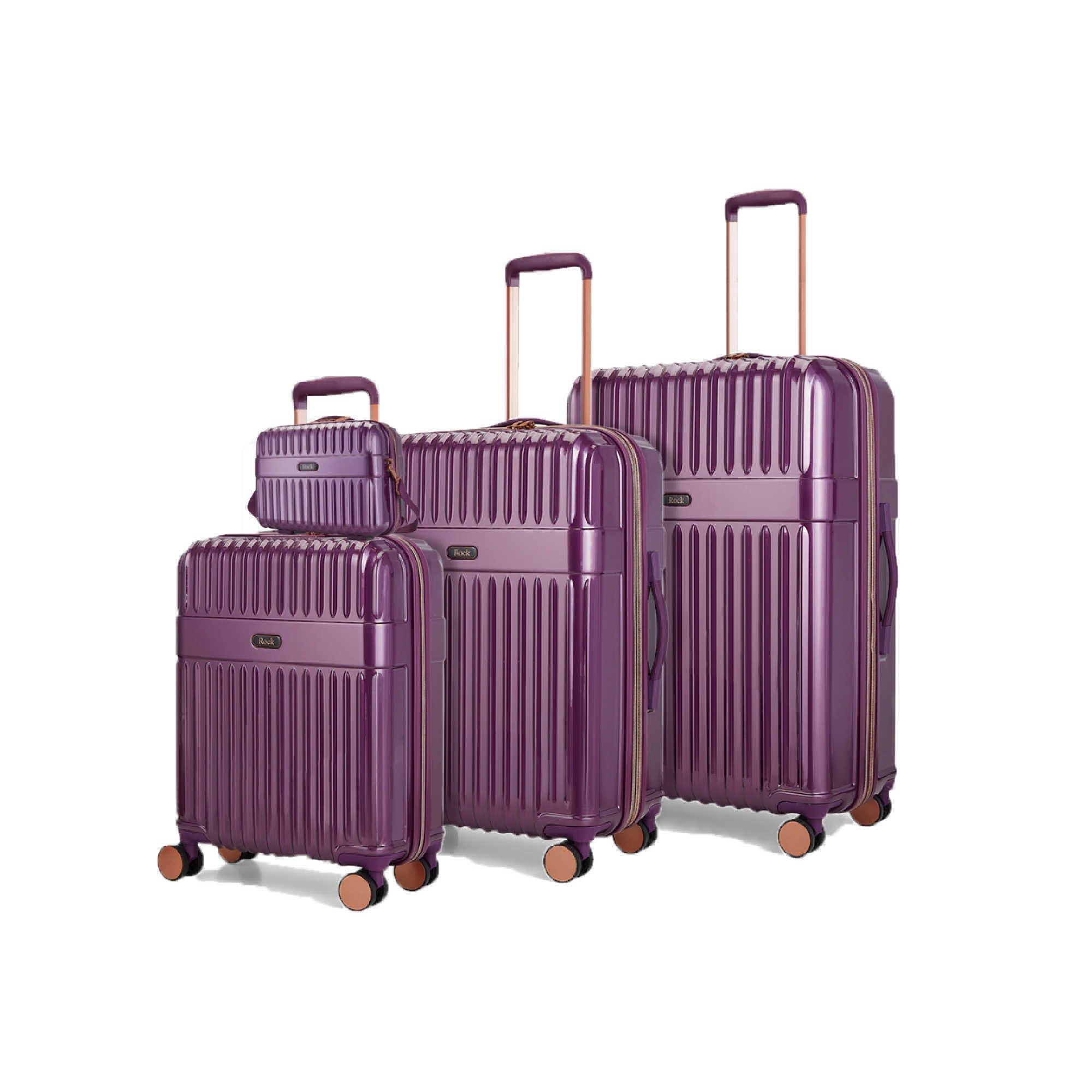 Purple - Rock - Rock Selene Suitcase Purple - 1