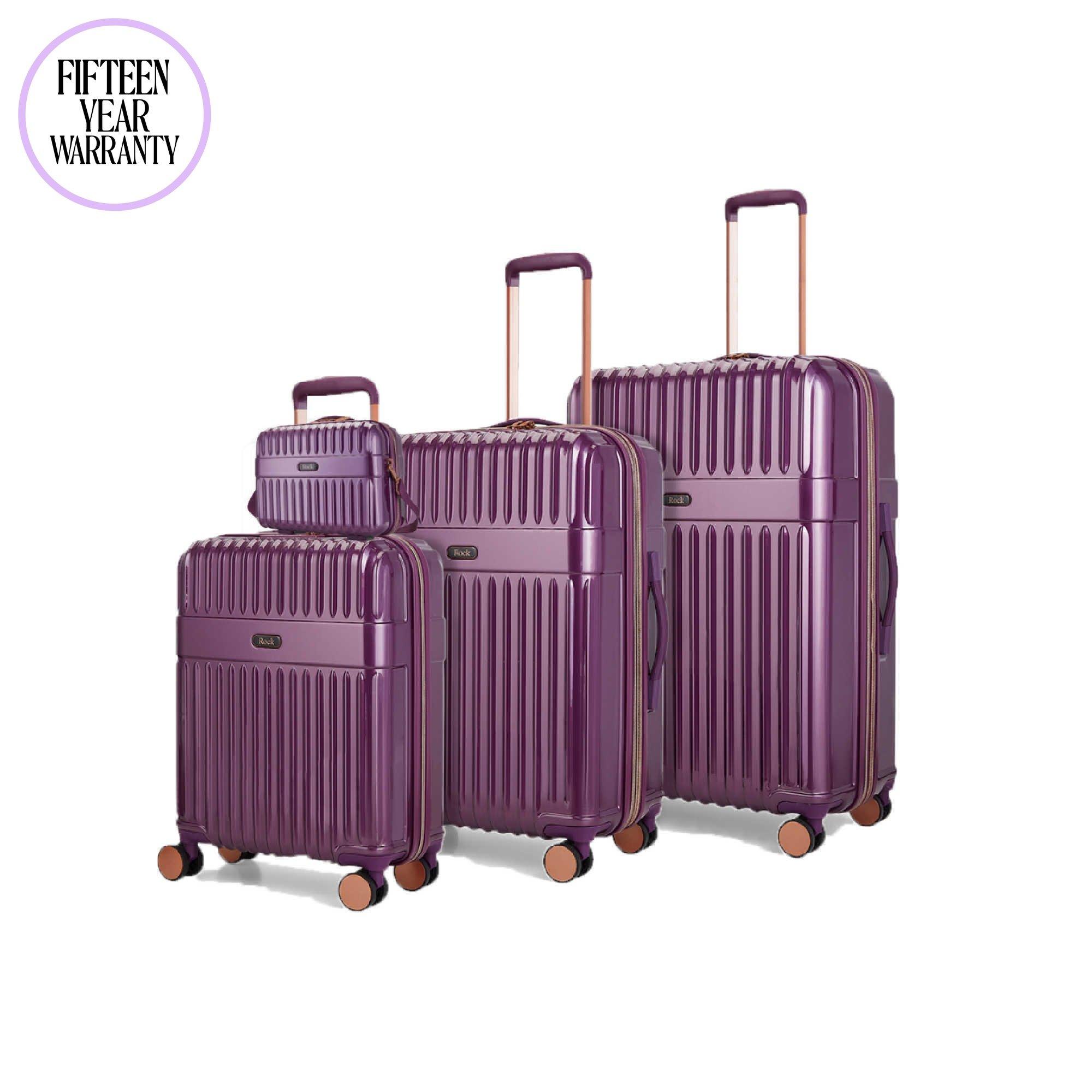 Purple - Rock - Rock Selene Suitcase Purple - 1