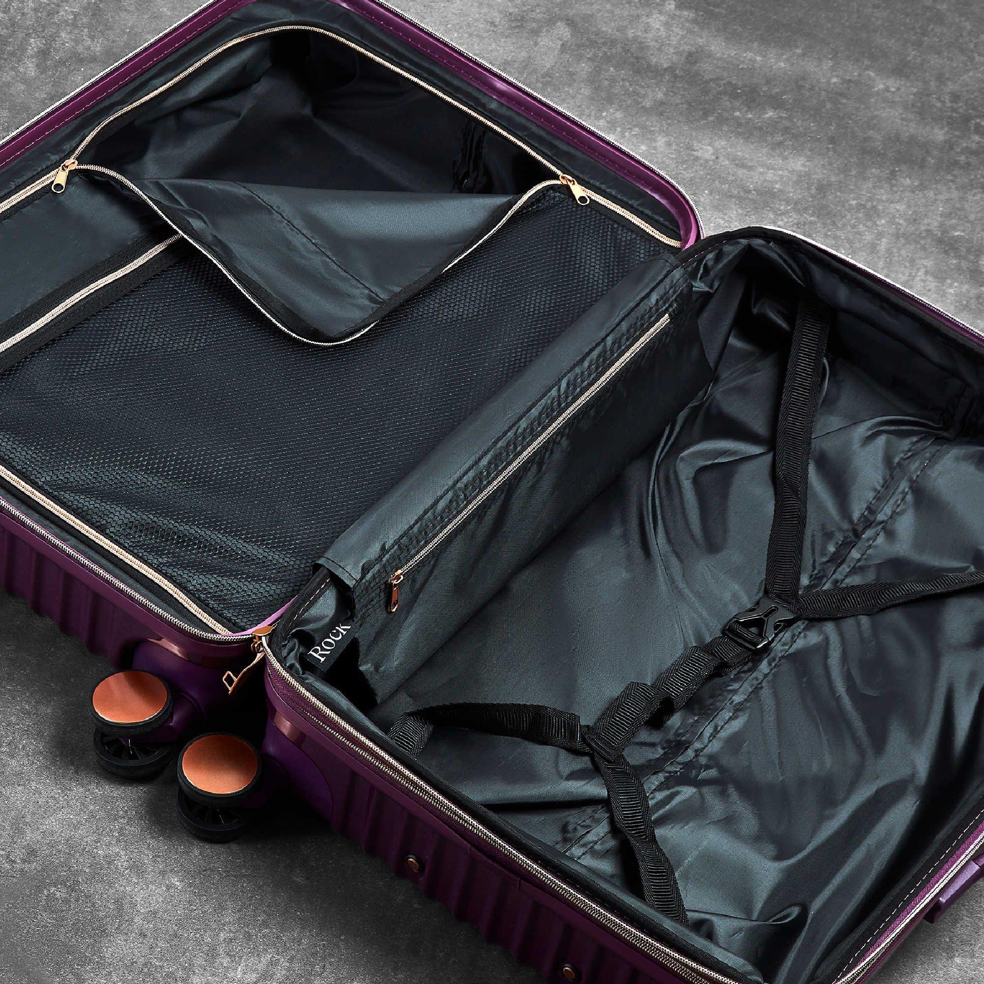Purple - Rock - Rock Selene Suitcase Purple - 5
