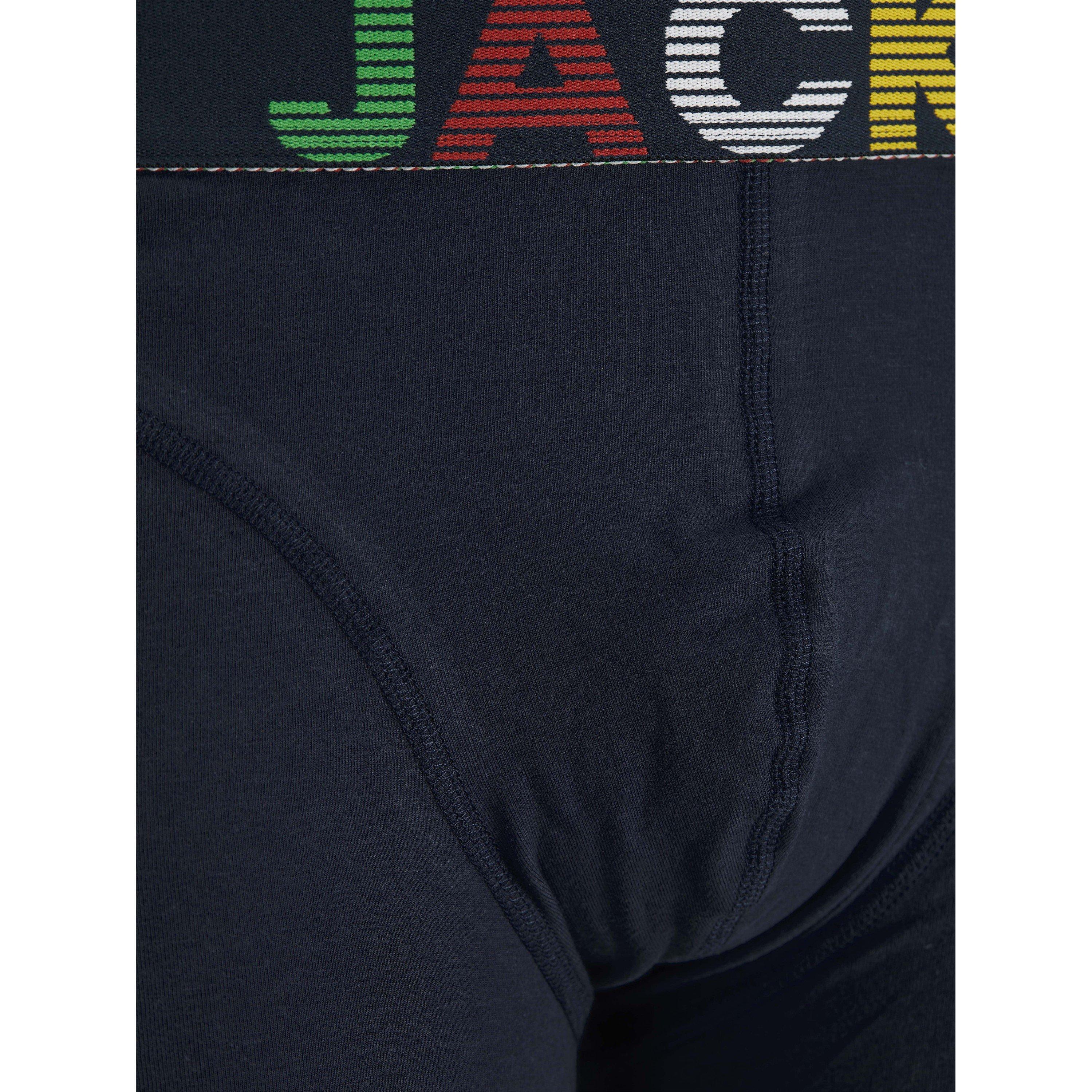 Grigio Melange Scuro - Jack and Jones - Jack Ethan Trunks 3 Sn64 - 5